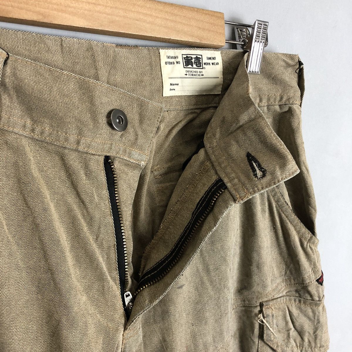 Japanese Brand Tora japan thrashed Multipocket Tactical Cargo Pants #c1291 Size US 30 / EU 46 - 9 Thumbnail
