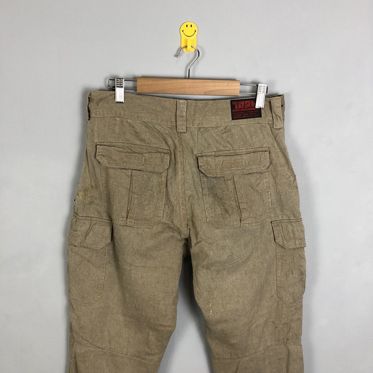 Japanese Brand Tora japan thrashed Multipocket Tactical Cargo Pants #c1291 Size US 30 / EU 46 - 11 Thumbnail