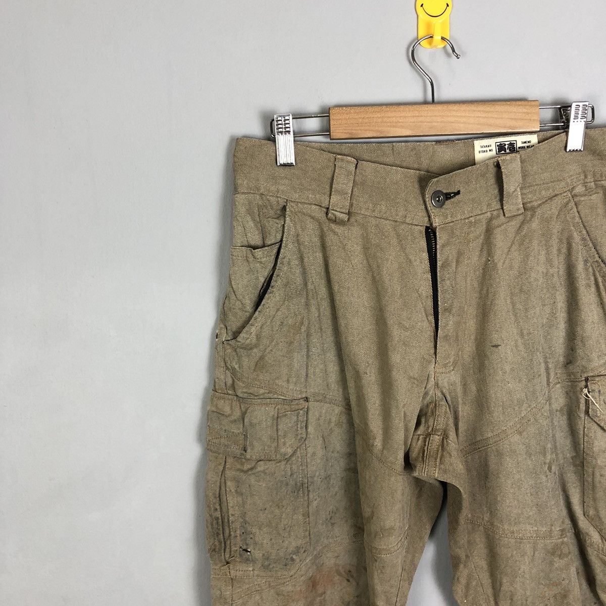 Japanese Brand Tora japan thrashed Multipocket Tactical Cargo Pants #c1291 Size US 30 / EU 46 - 6 Thumbnail