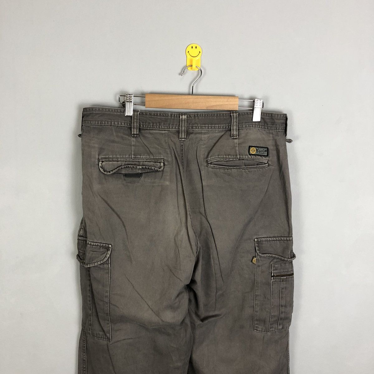 Japanese Brand Evolution Grey Multipocket Tactical Cargo Pants #c1289 Size US 34 / EU 50 - 9 Thumbnail