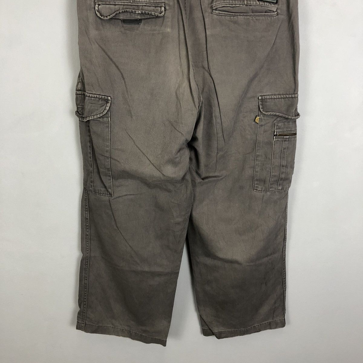 Japanese Brand Evolution Grey Multipocket Tactical Cargo Pants #c1289 Size US 34 / EU 50 - 10 Thumbnail