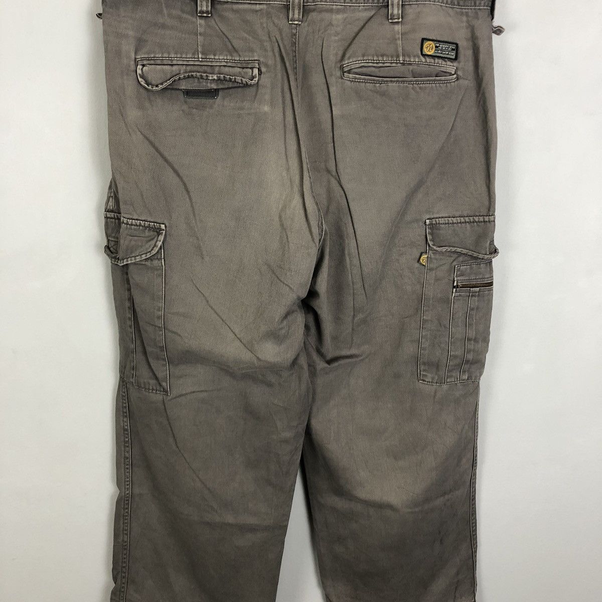 Japanese Brand Evolution Grey Multipocket Tactical Cargo Pants #c1289 Size US 34 / EU 50 - 11 Thumbnail