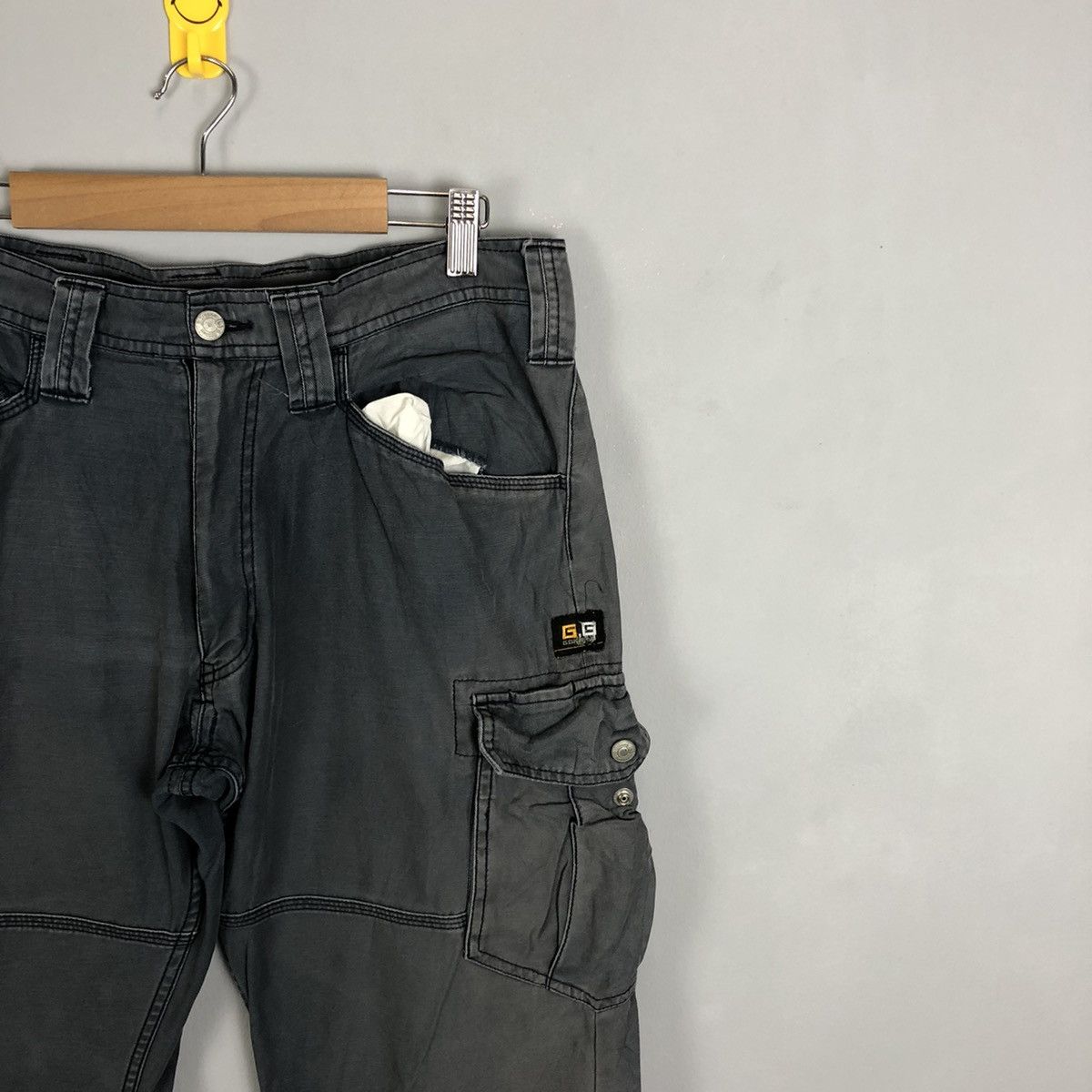 Japanese Brand DLL G.Ground Grey Multipocket Tactical Cargo Pants #c1288 Size US 32 / EU 48 - 5 Thumbnail