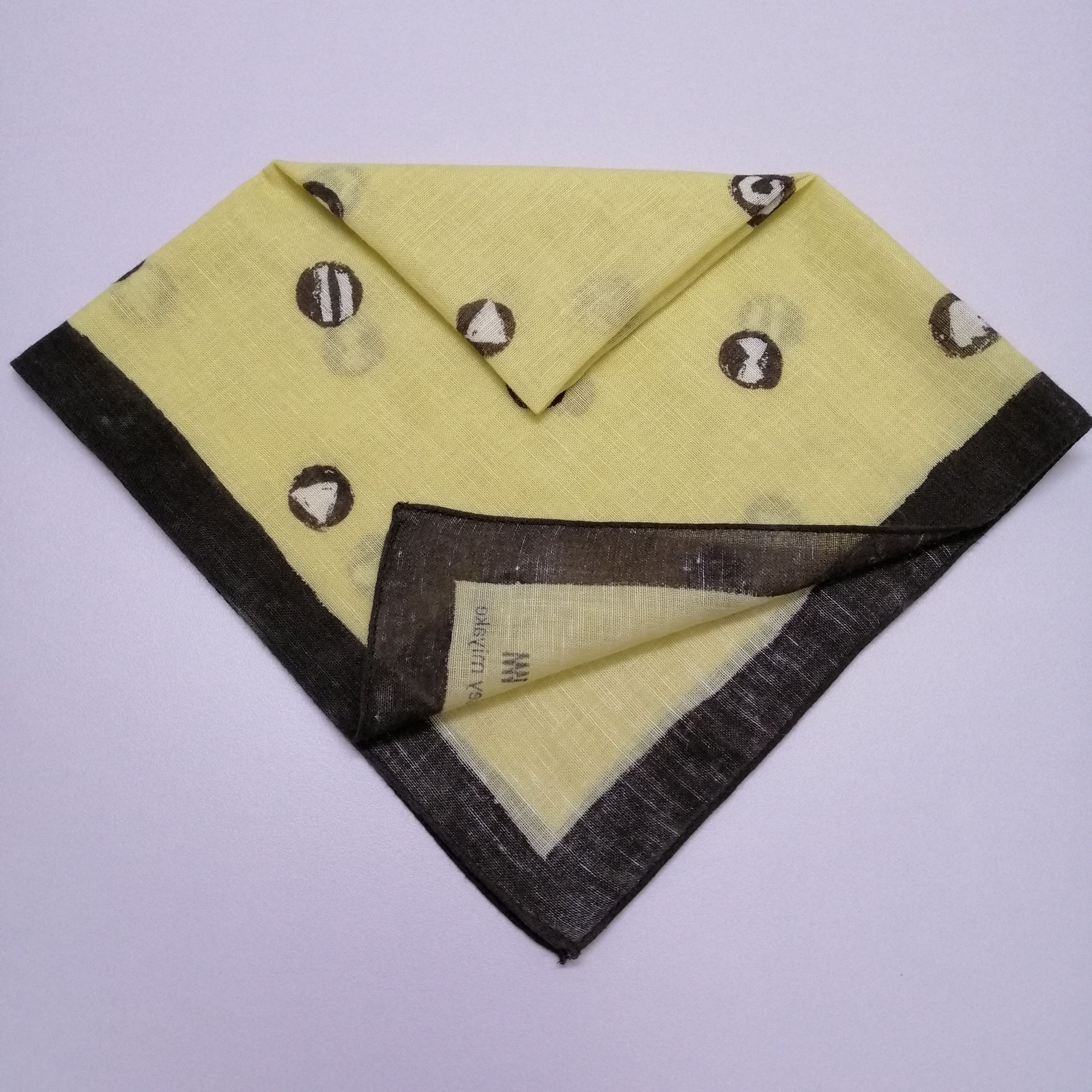 Issey Miyake × Vintage Issey Miyake Handkerchief/Neckerchief/Bandana-KD2079 Size ONE SIZE - 4 Thumbnail