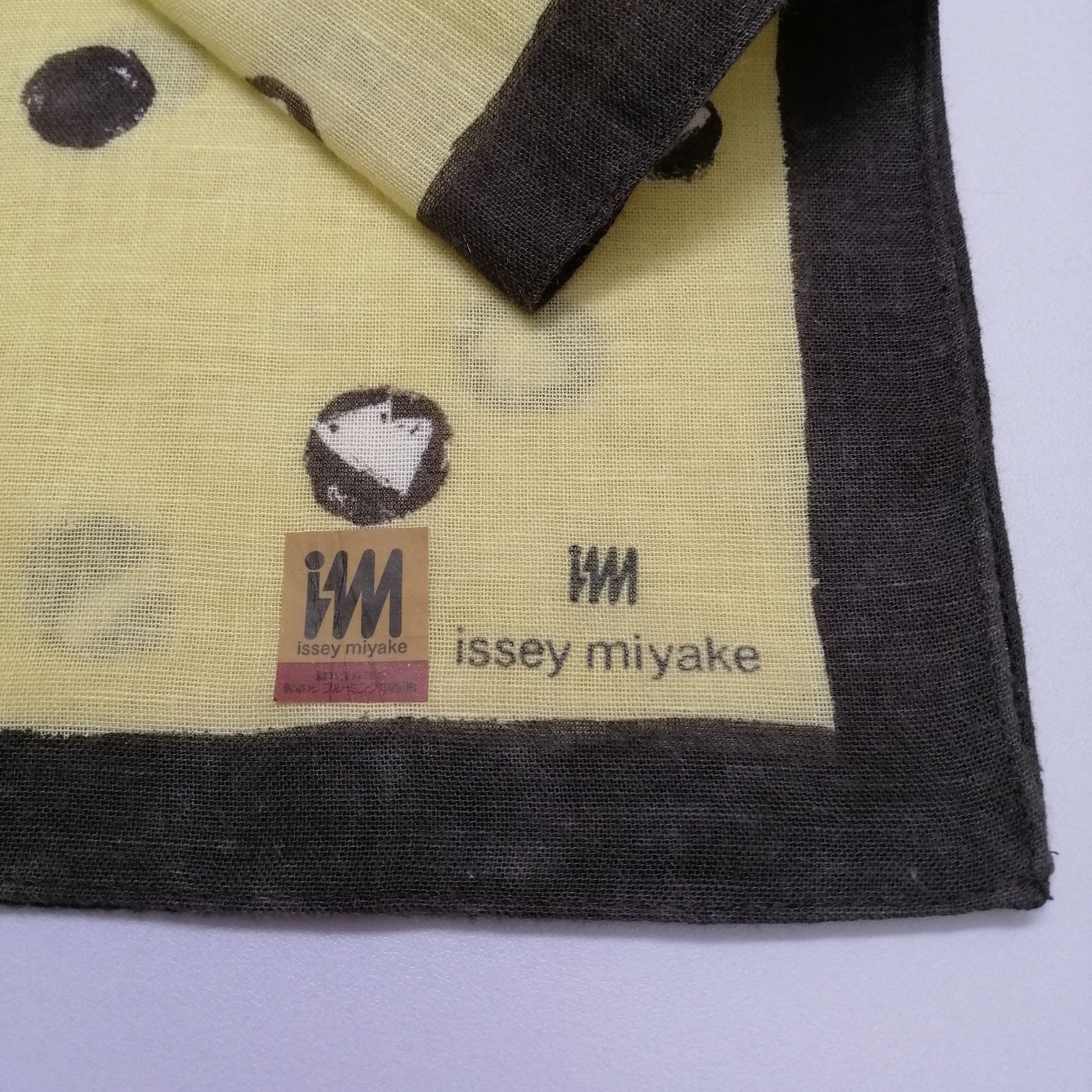 Issey Miyake × Vintage Issey Miyake Handkerchief/Neckerchief/Bandana-KD2079 Size ONE SIZE - 3 Thumbnail