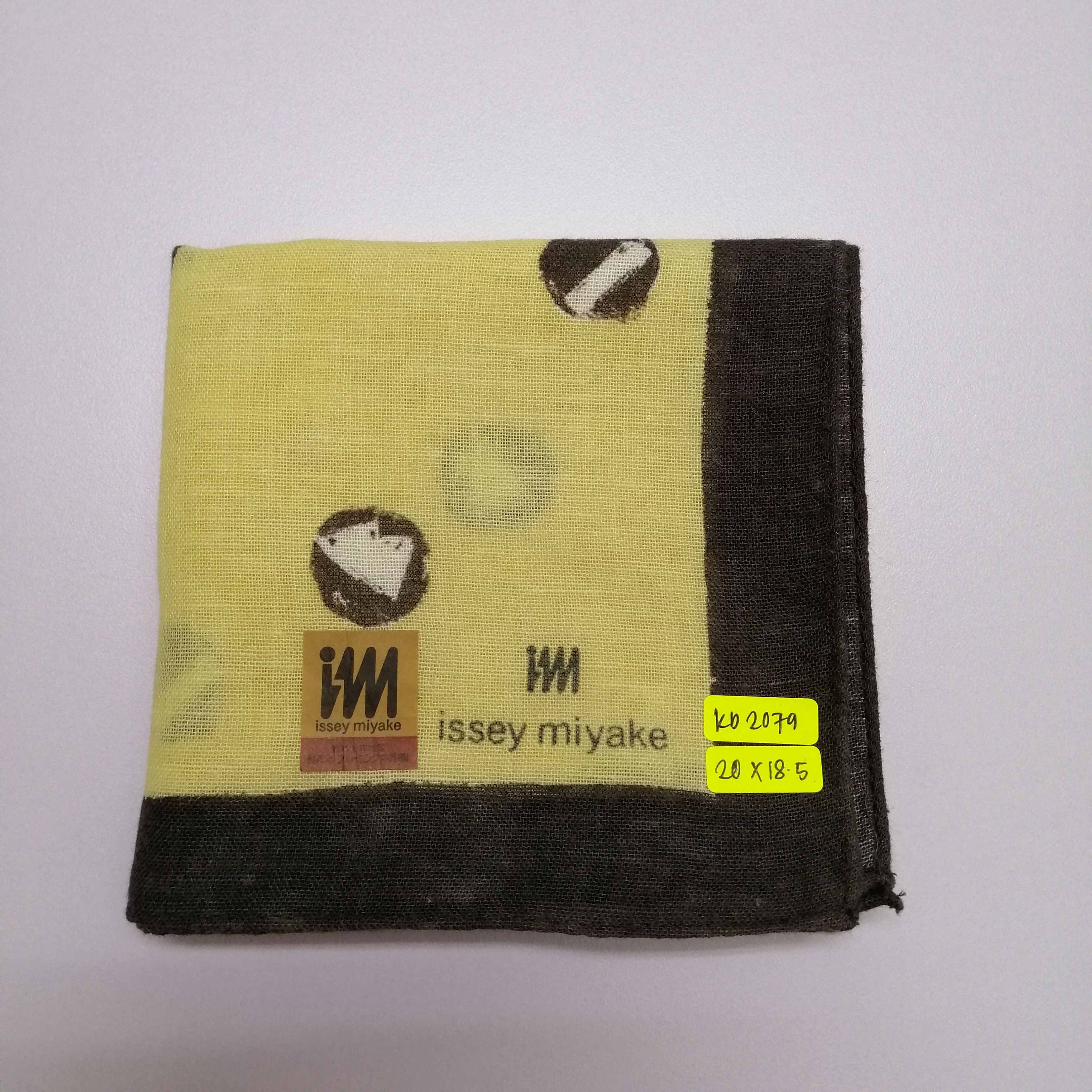 Issey Miyake × Vintage Issey Miyake Handkerchief/Neckerchief/Bandana-KD2079 Size ONE SIZE - 5 Thumbnail