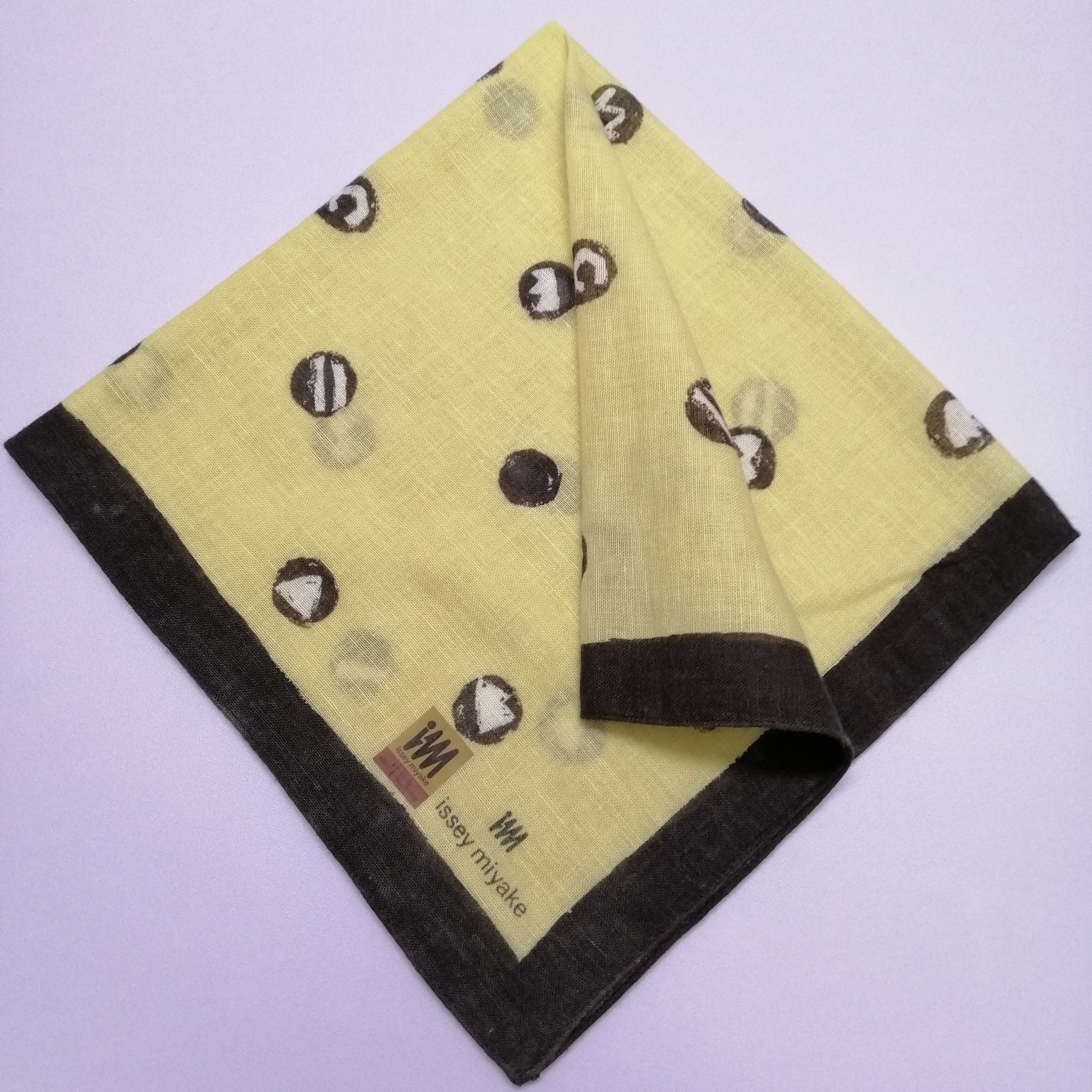 Issey Miyake × Vintage Issey Miyake Handkerchief/Neckerchief/Bandana-KD2079 Size ONE SIZE - 1 Thumbnail