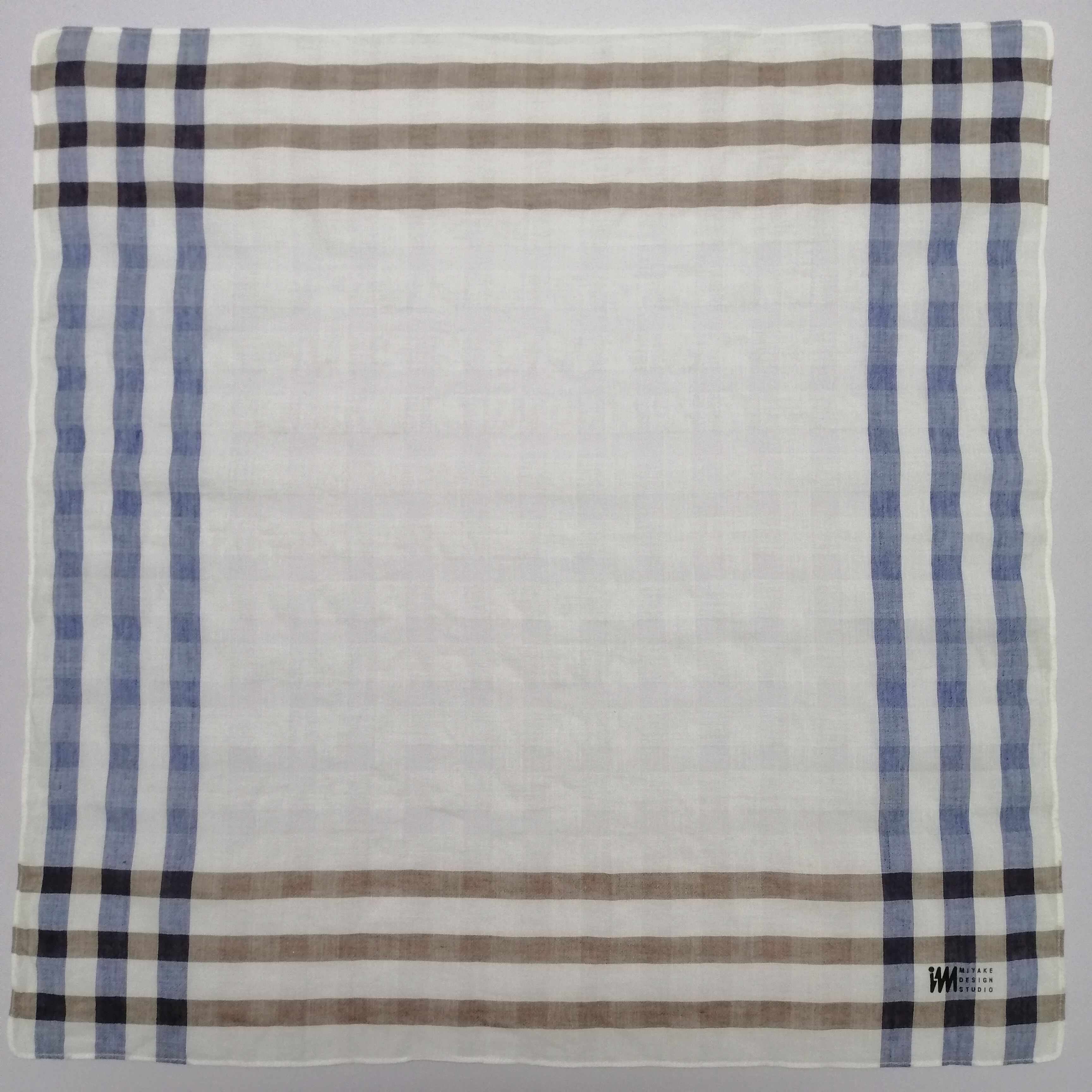 Issey Miyake × Vintage Issey Miyake Handkerchief/Neckerchief/Bandana-KD1195 Size ONE SIZE - 2 Thumbnail