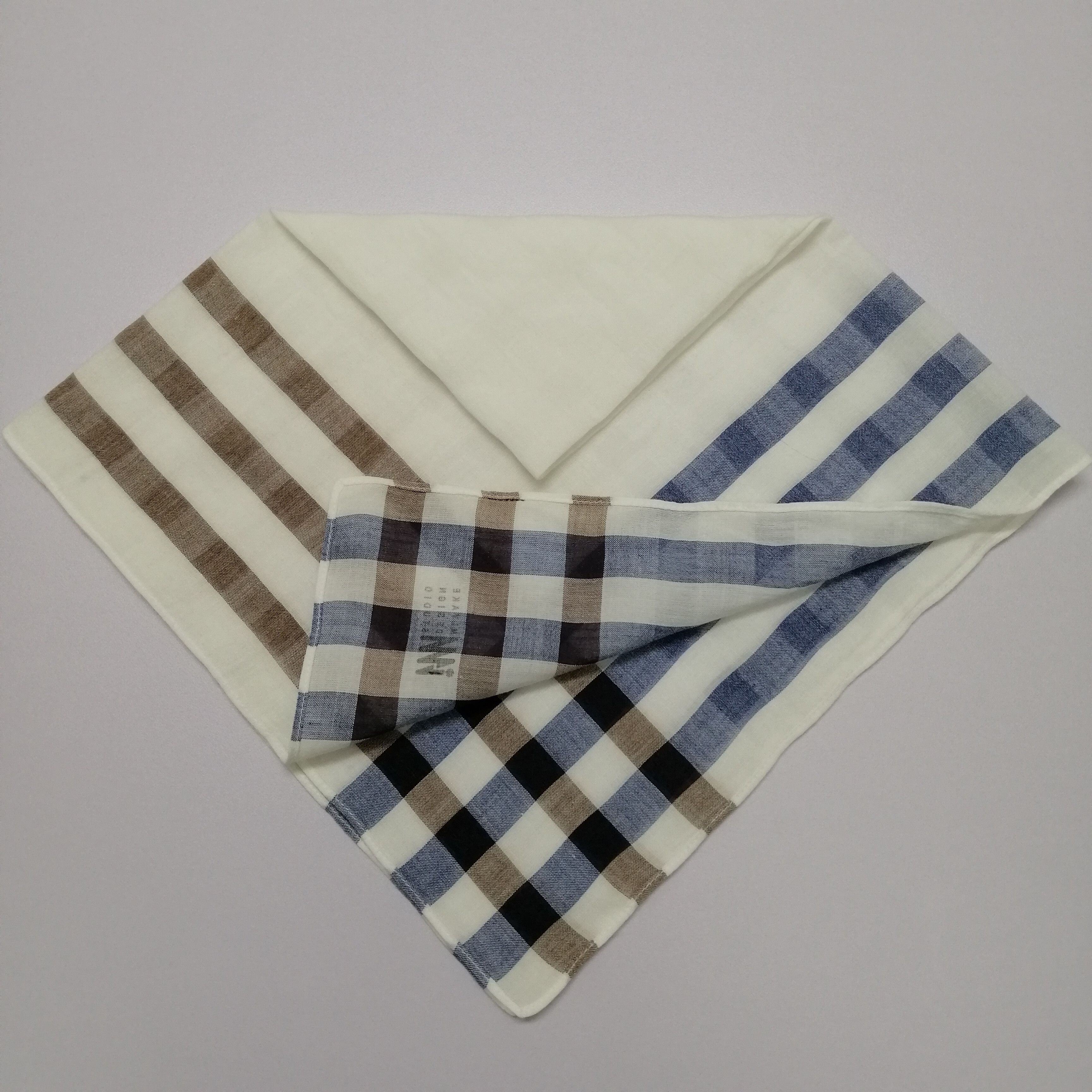 Issey Miyake × Vintage Issey Miyake Handkerchief/Neckerchief/Bandana-KD1195 Size ONE SIZE - 4 Thumbnail