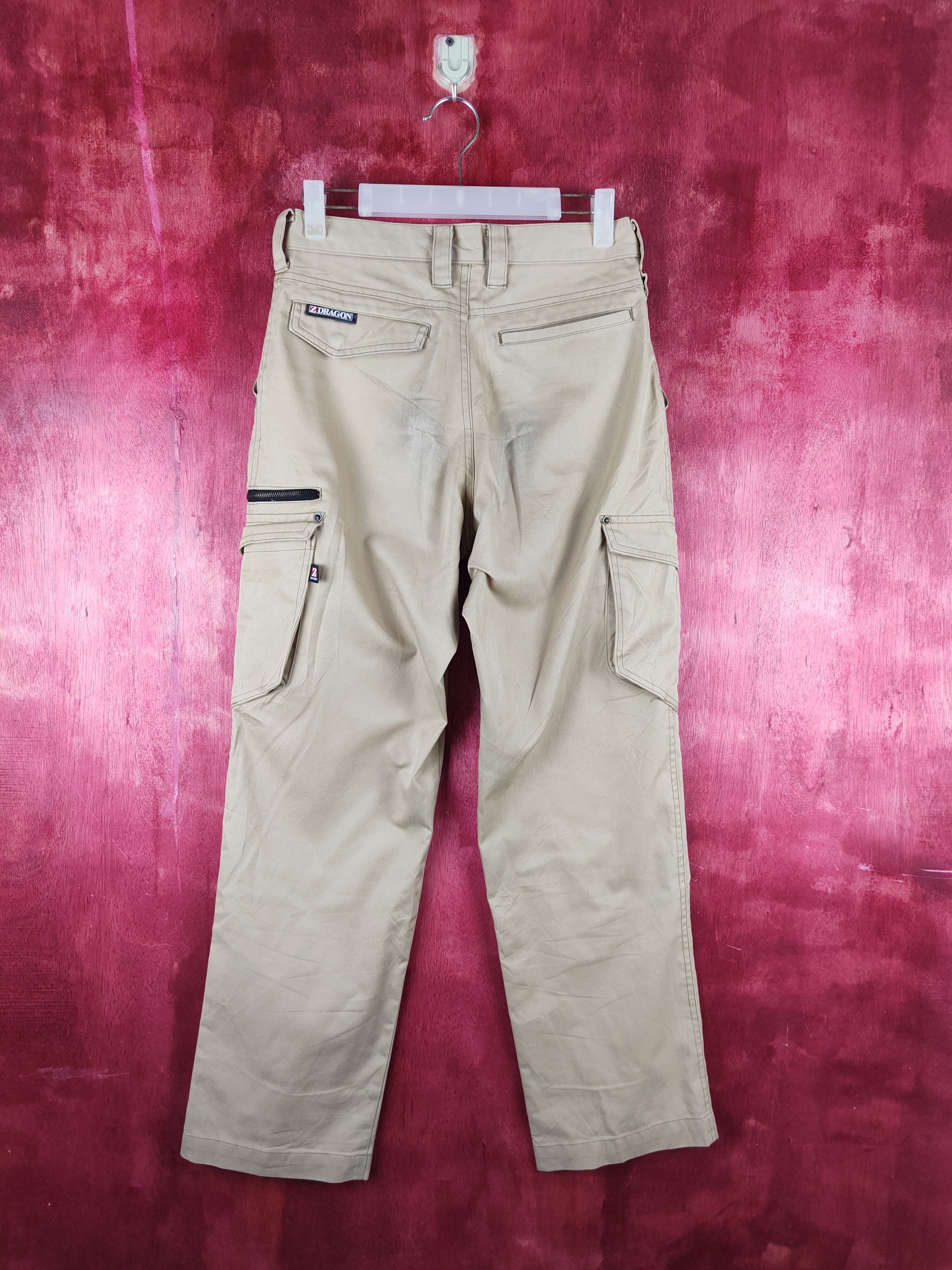 Japanese Brand × Vintage Z Dragon Brown Multi Pocket Tactical Cargo Pants #S734 Size US 28 / EU 44 - 7 Thumbnail