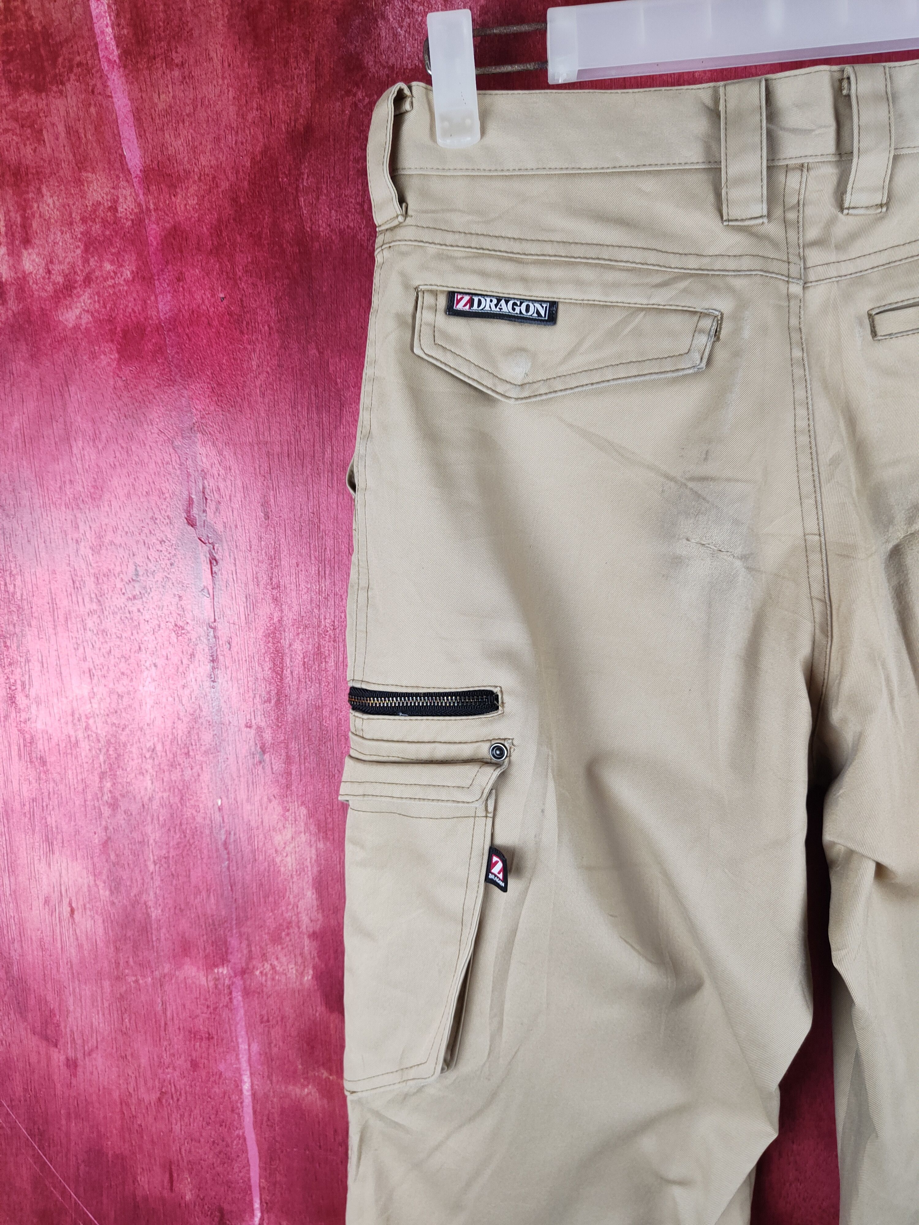 Japanese Brand × Vintage Z Dragon Brown Multi Pocket Tactical Cargo Pants #S734 Size US 28 / EU 44 - 10 Thumbnail