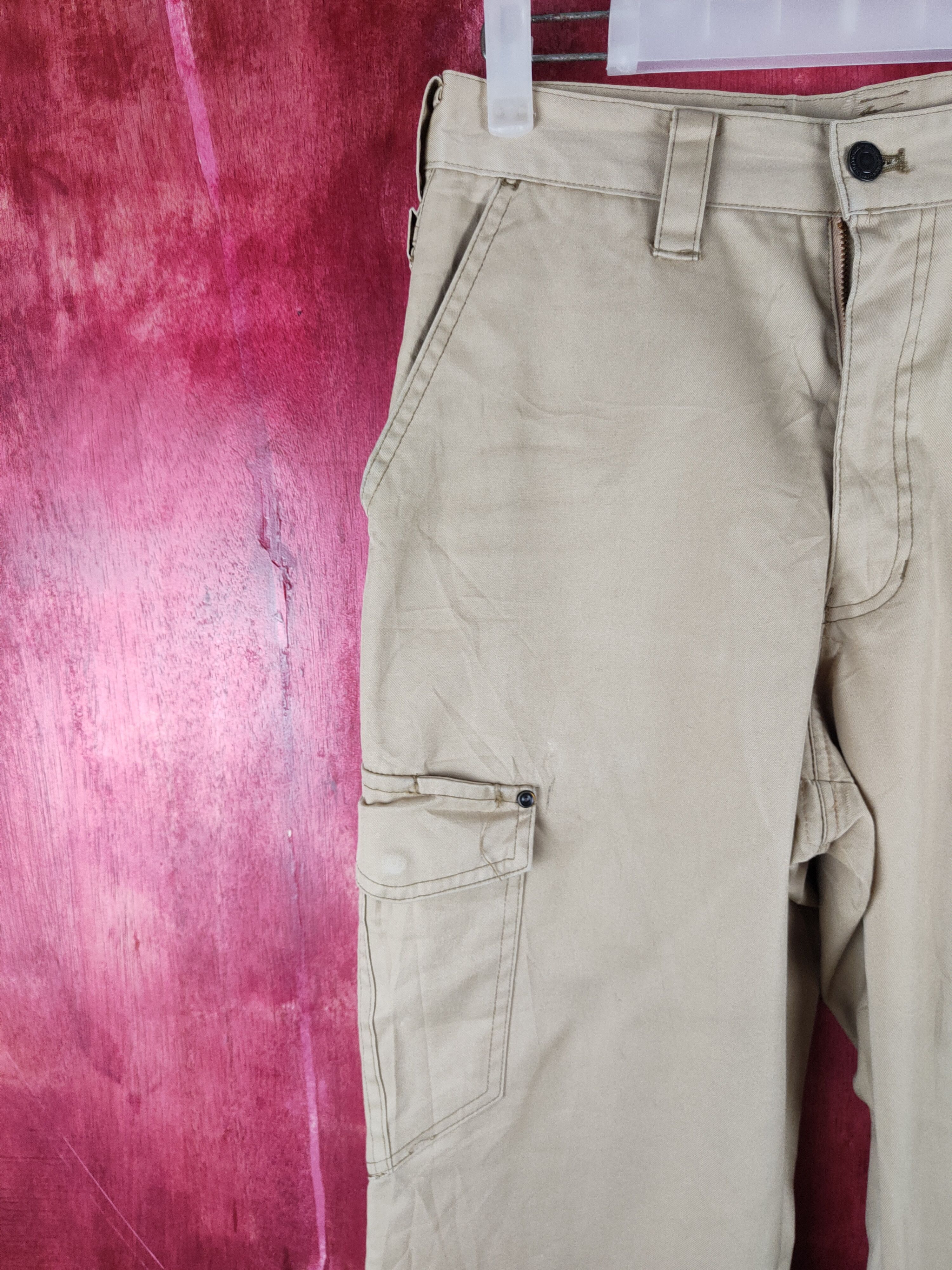 Japanese Brand × Vintage Z Dragon Brown Multi Pocket Tactical Cargo Pants #S734 Size US 28 / EU 44 - 3 Thumbnail