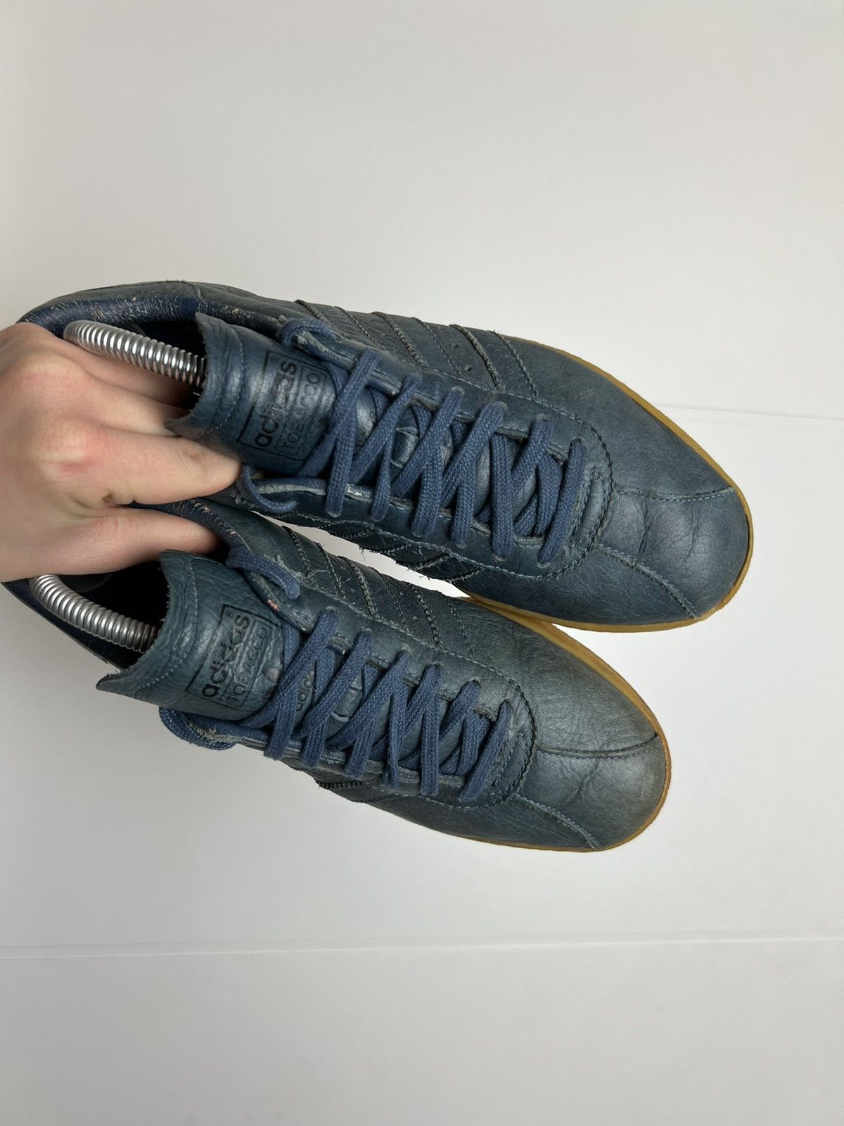 Adidas Vintage 2002 Adidas Tobacco Low Gum Sneakers Streetwear Hype Size US 7.5 / EU 40-41 - 3 Thumbnail