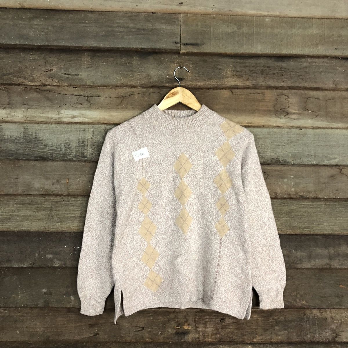 image of Homespun Knitwear Ladies Fashion Brown Vintage Knitwear 538B, Women's (Size Medium)