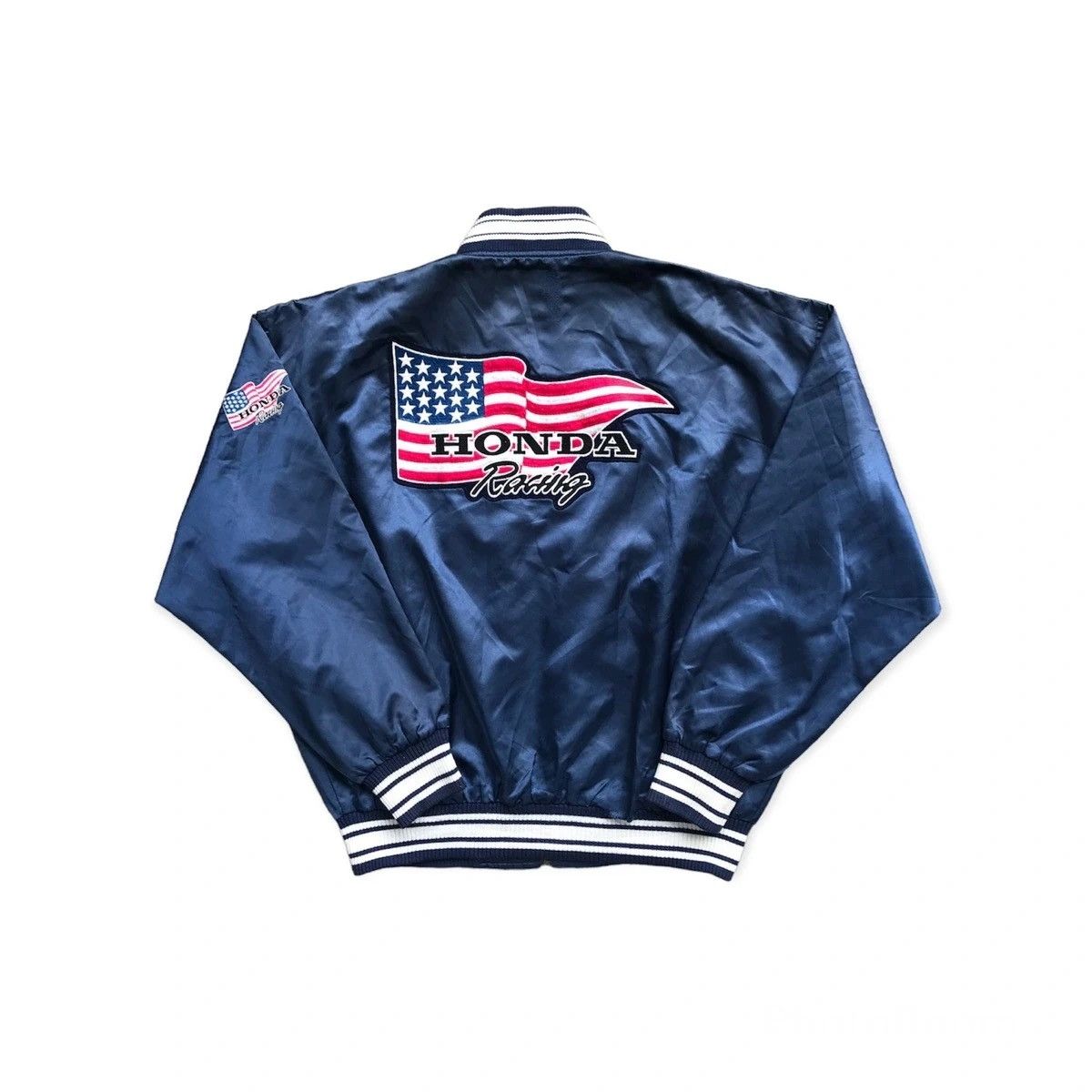 image of Vintage Honda Collection Racing Team Formula 1 Jacket in Black, Men's (Size Medium)