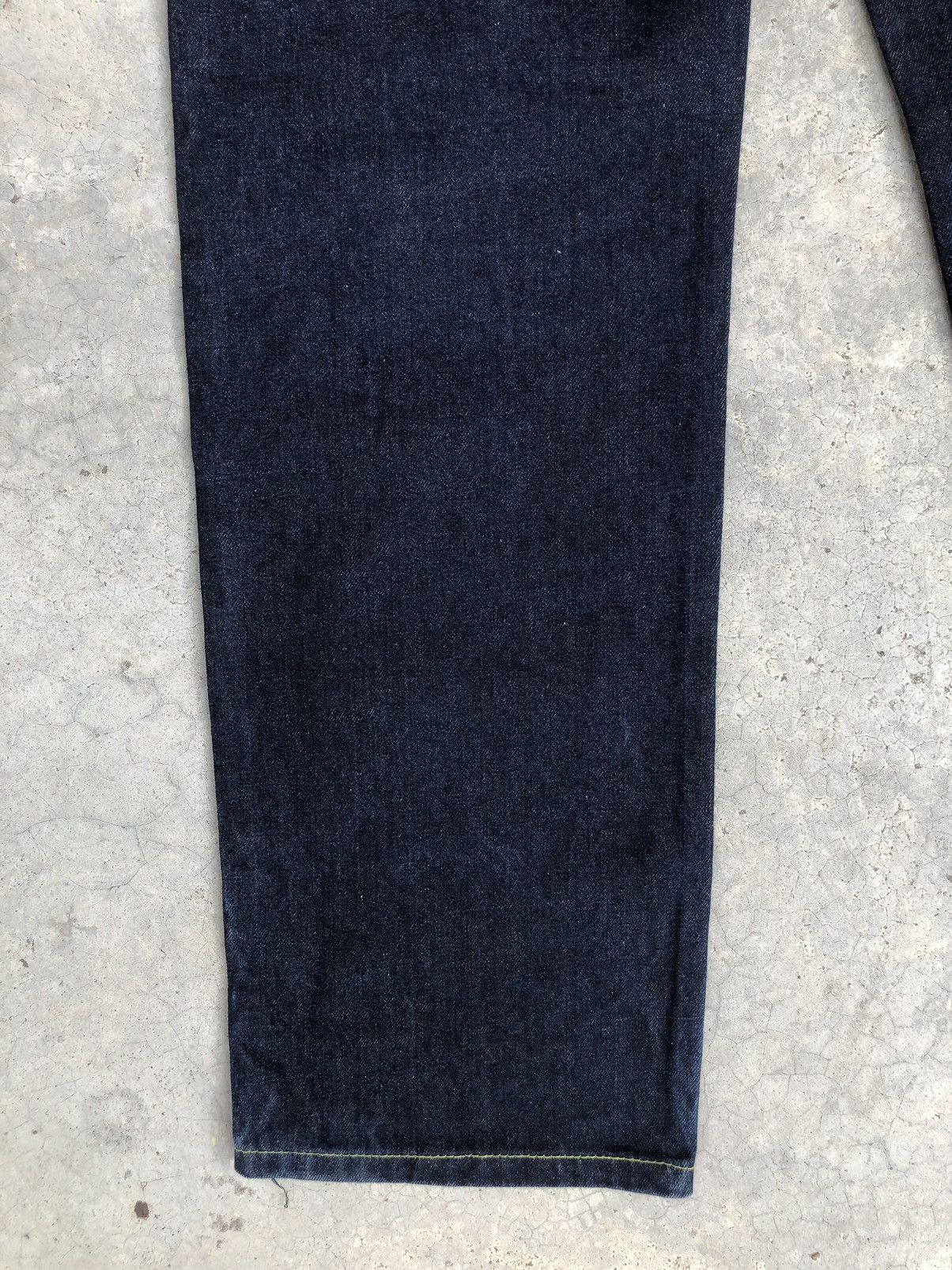 Japanese Brand Japanese Double D Spellout Embroidered Jeans Size US 35 - 11 Thumbnail