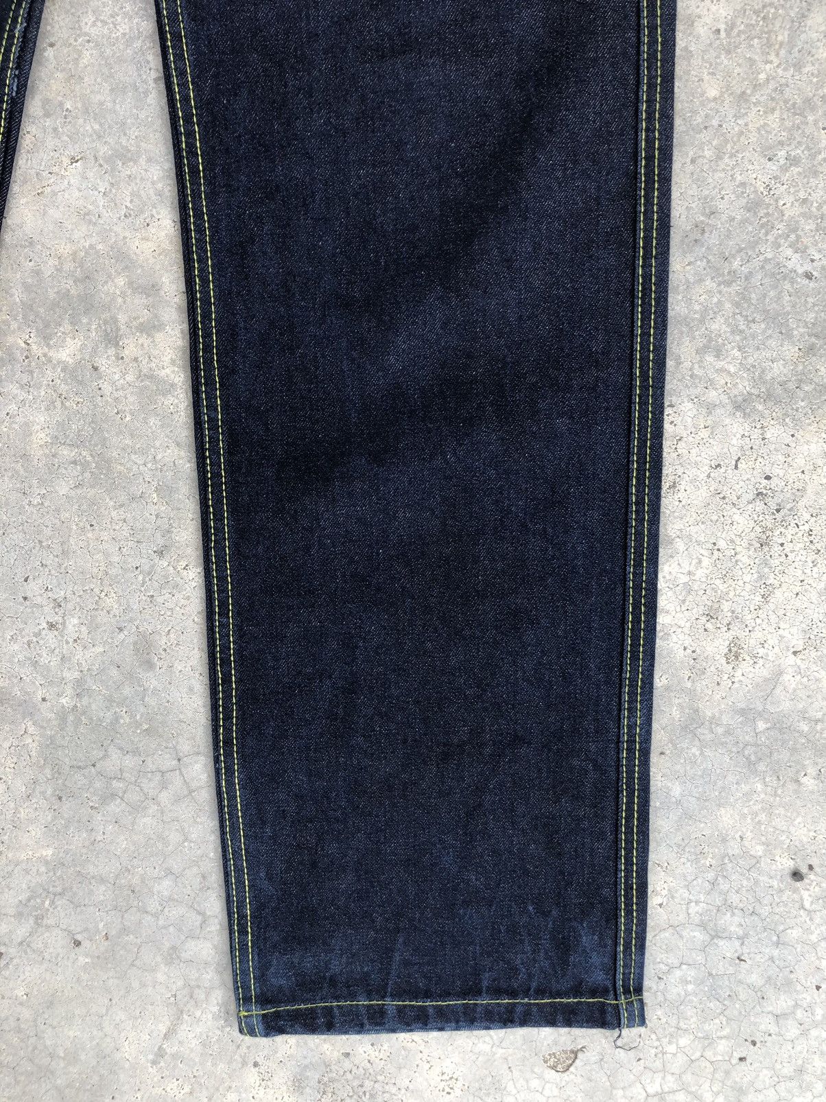 Japanese Brand Japanese Double D Spellout Embroidered Jeans Size US 35 - 7 Thumbnail