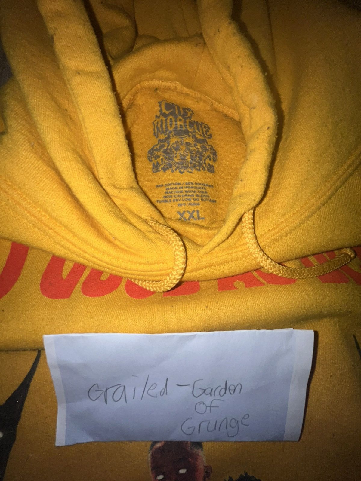 City Morgue × G59 Records × Other City Morgue As Good As Dead Yellow Hoodie Size US XXL / EU 58 / 5 - 4 Thumbnail
