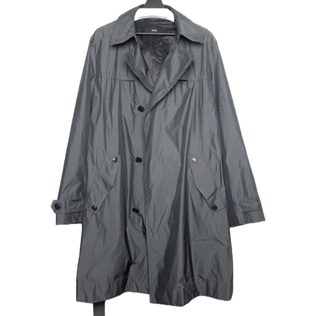 Hugo Boss × Vintage Hugo Boss Trench Coat Size US L / EU 52-54 / 3 - 2 Thumbnail
