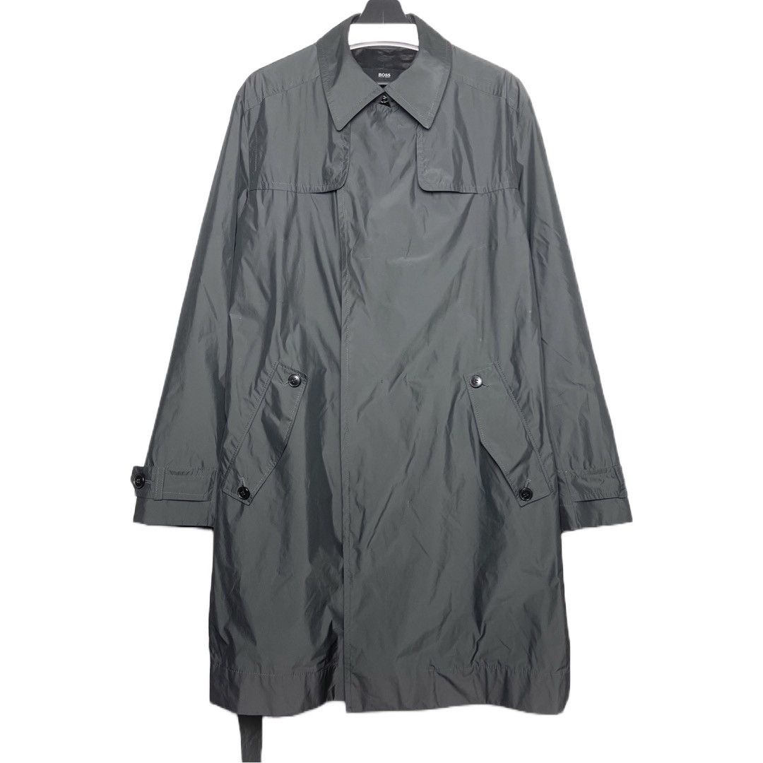 Hugo Boss × Vintage Hugo Boss Trench Coat Size US L / EU 52-54 / 3 - 1 Thumbnail