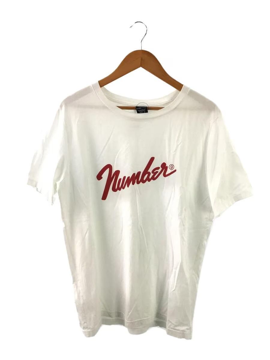 Image of Number N Ine Fender Logo Tee in White, Men's (Size XL)