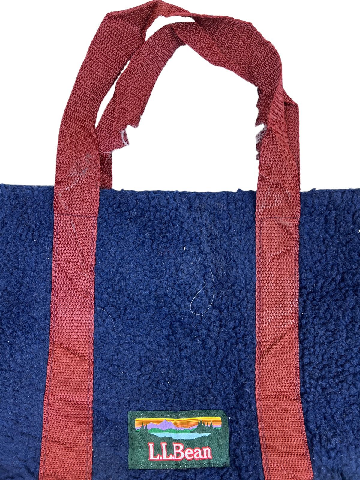 L.L. Bean × Vintage Vintage L.L Bean Fleece Totebag Size ONE SIZE - 2 Thumbnail
