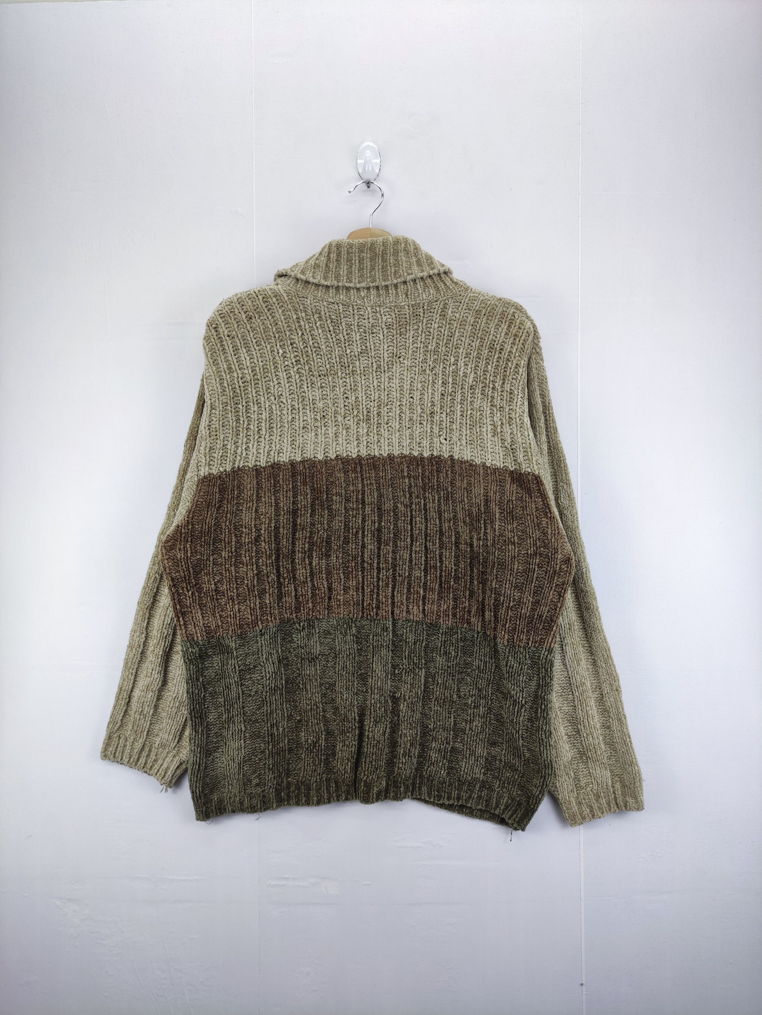 Aran Isles Knitwear Vintage knit Sweater Turtle Neck Haag Gents Size US L / EU 52-54 / 3 - 6 Thumbnail