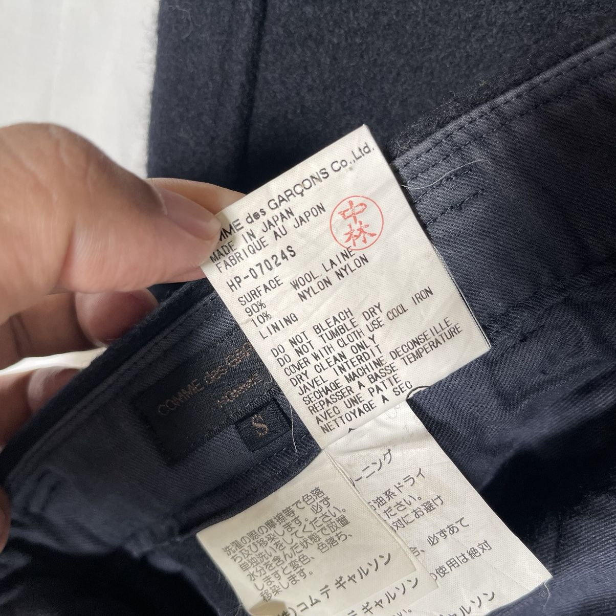 Comme des Garcons × Comme des Garcons Homme × Rei Kawakubo Comme des Garcons Homme AD1998 Wool Oversize Pants Size US 33 - 6 Thumbnail