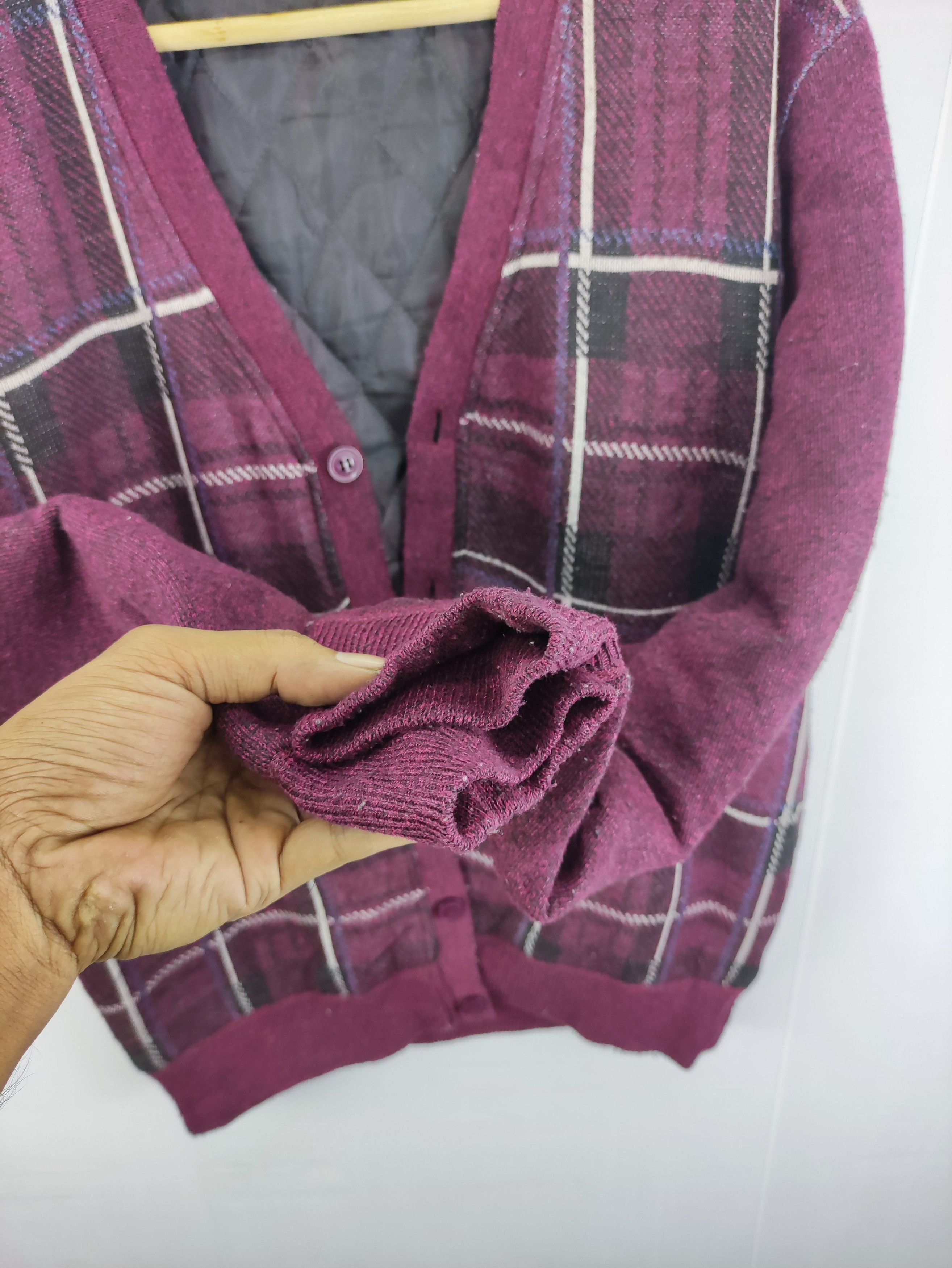 Lindbergh Vintage 80s Lindbergh Cardigan Jacket Size US M / EU 48-50 / 2 - 2 Thumbnail