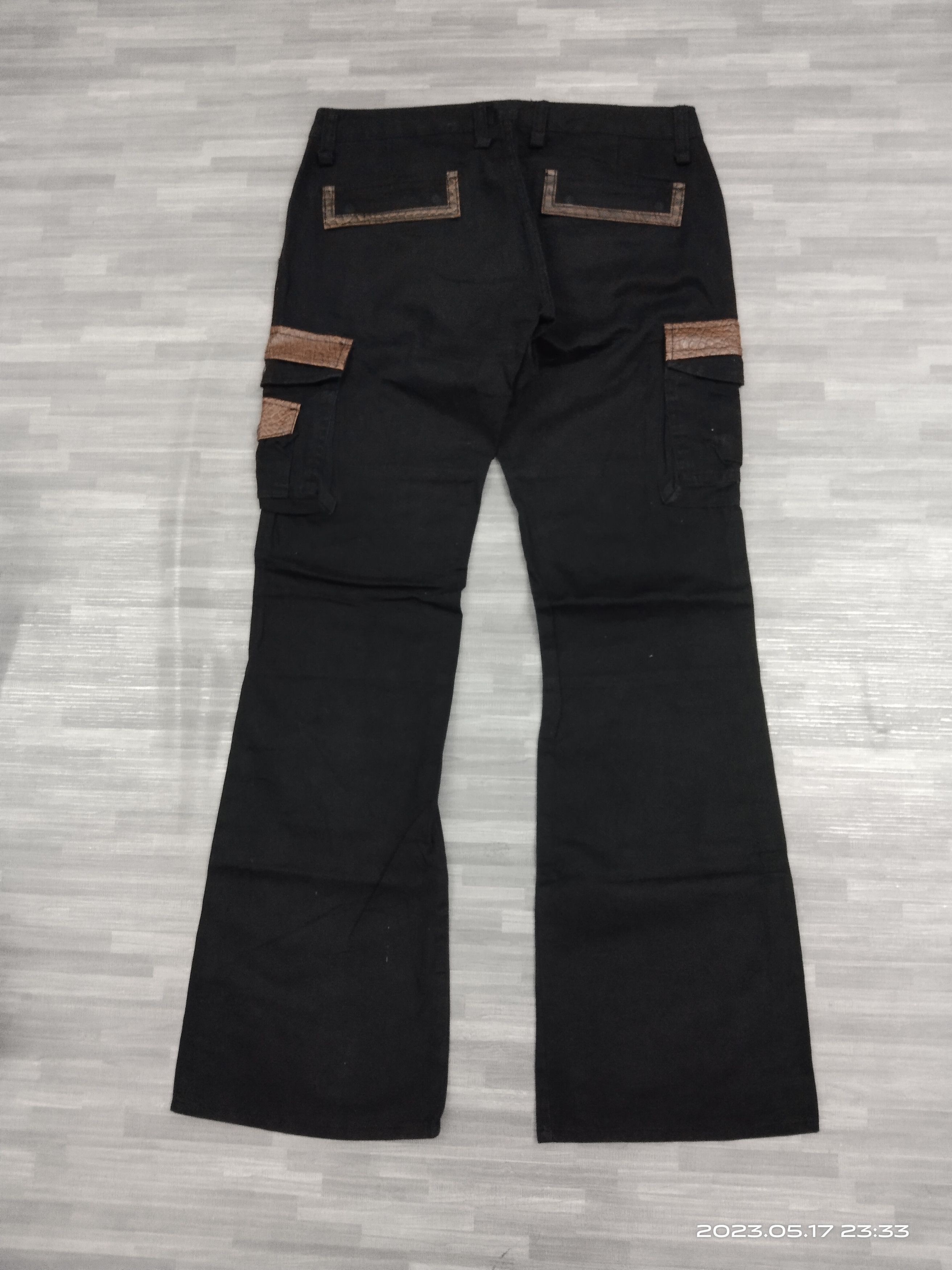 Japanese Brand FLARE CARGO ROOT THREE PANTS Size US 33 - 3 Thumbnail