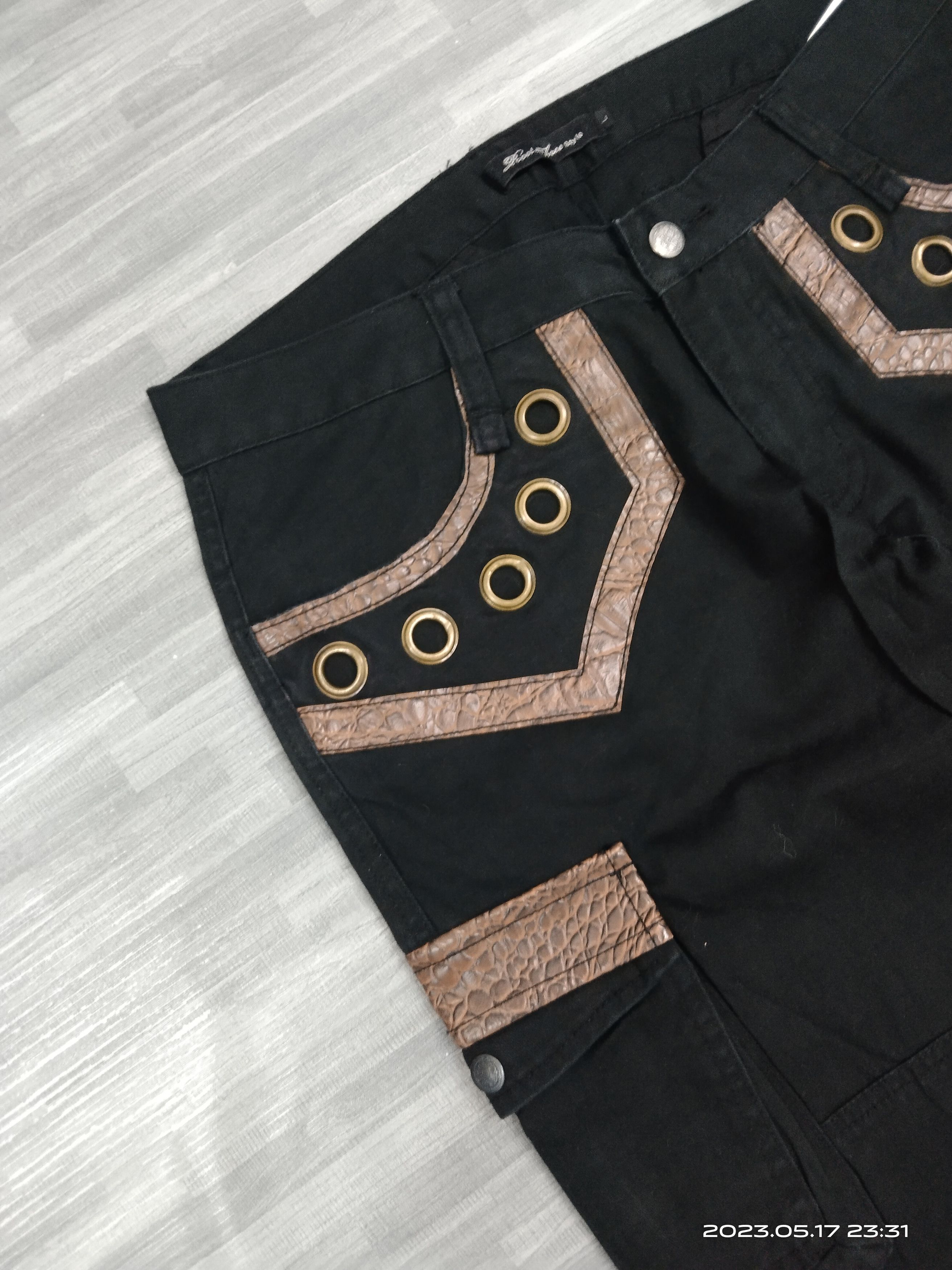 Japanese Brand FLARE CARGO ROOT THREE PANTS Size US 33 - 6 Thumbnail