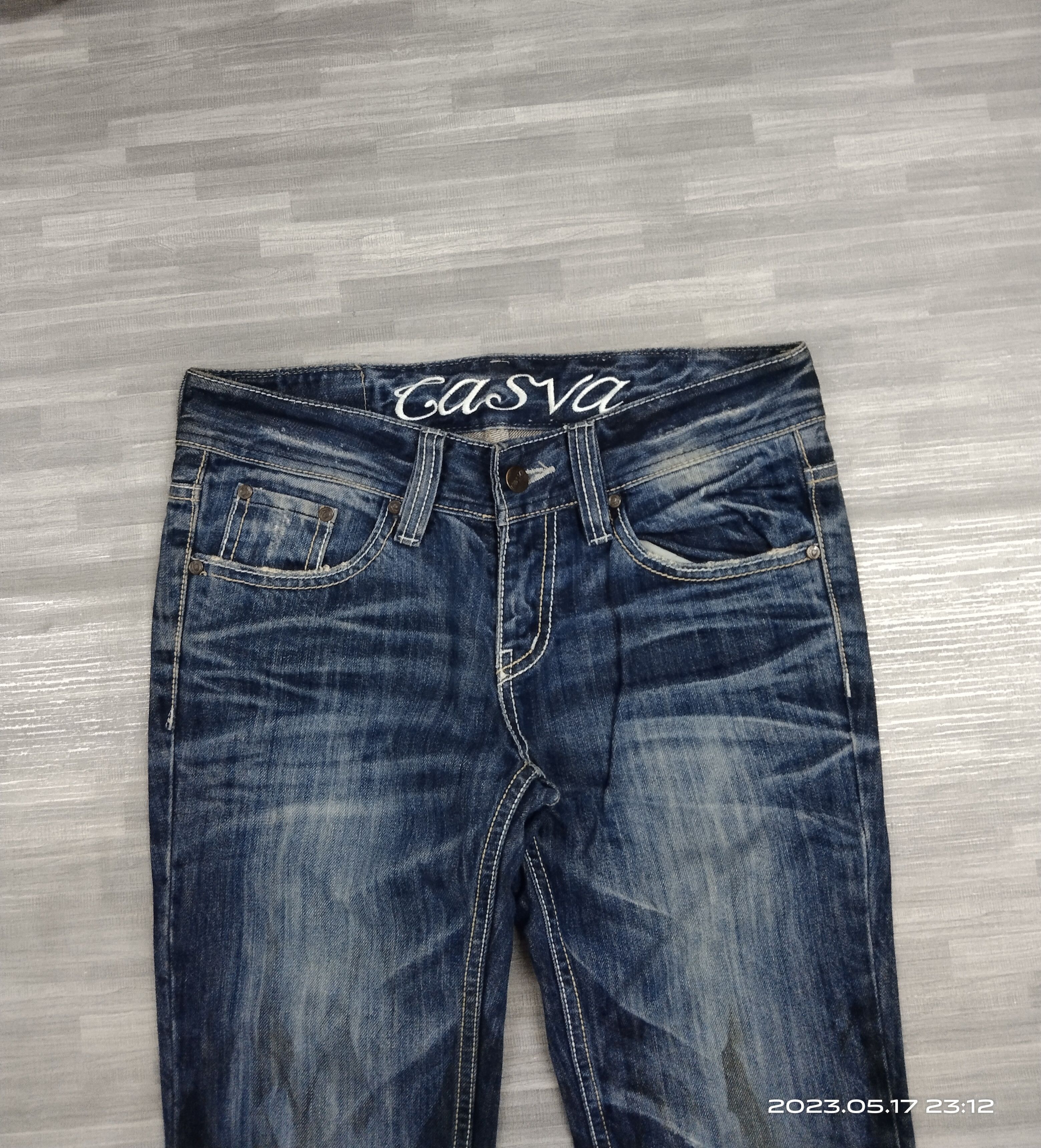 If Six Was Nine FLARE SICK CASVA DENIM PANTS Size US 28 / EU 44 - 4 Thumbnail