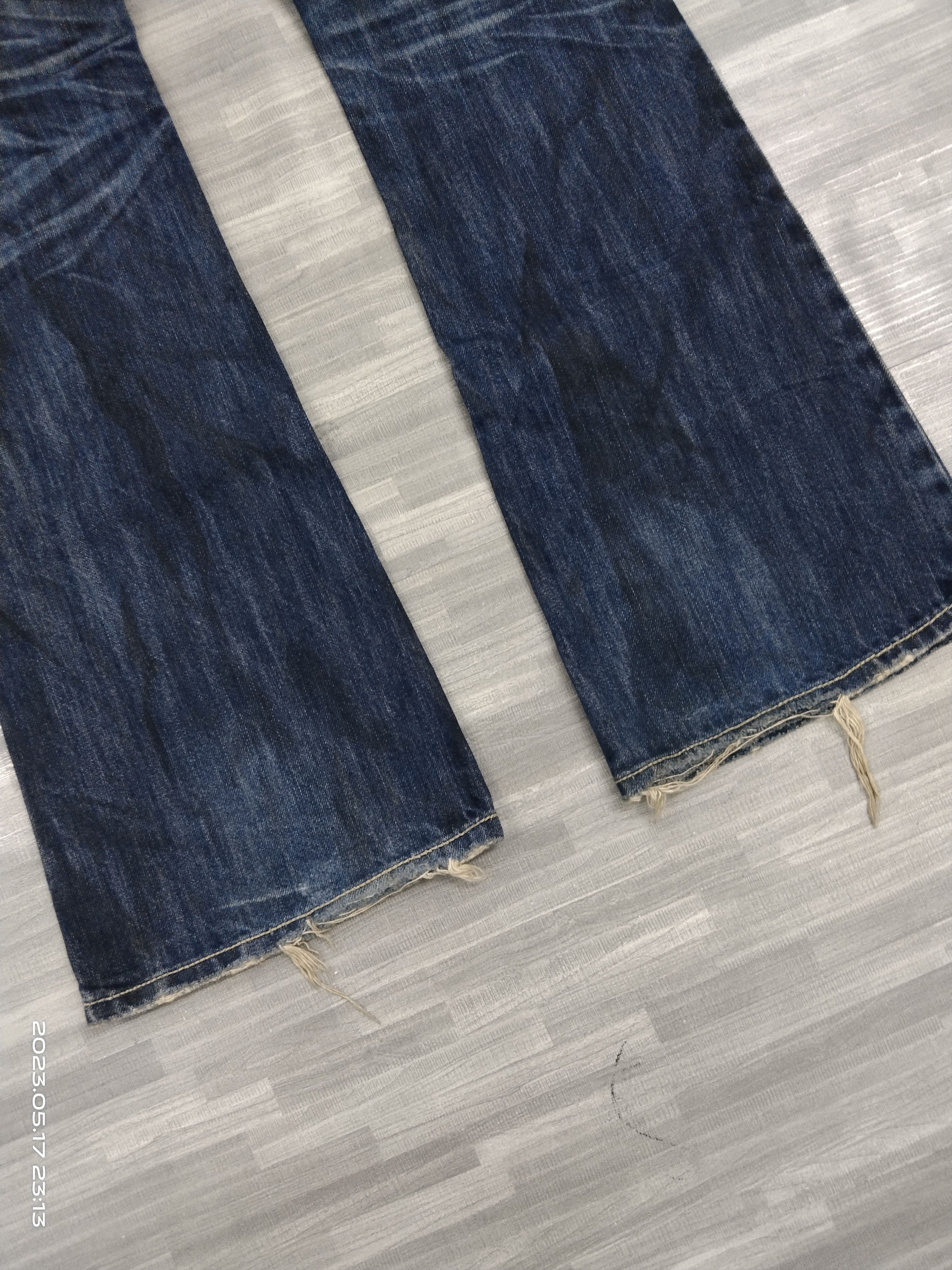 If Six Was Nine FLARE SICK CASVA DENIM PANTS Size US 28 / EU 44 - 6 Thumbnail