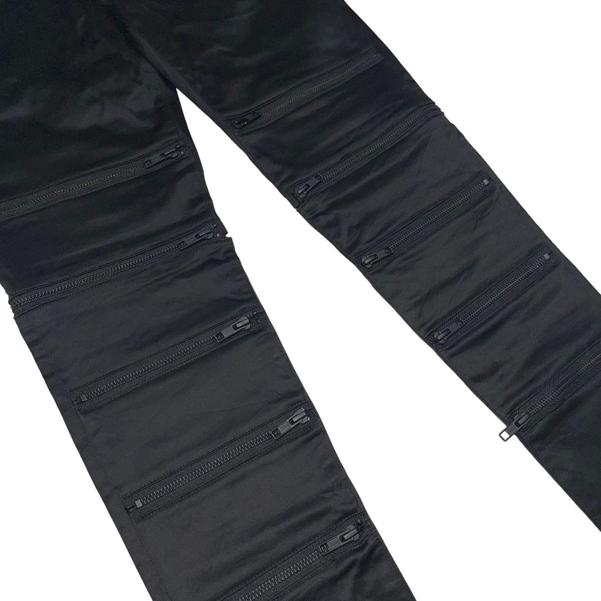 If Six Was Nine × Japanese Brand × Tornado Mart Avan Tranci Zipper Punk Rock Skinny Pants Size US 29 - 6 Thumbnail