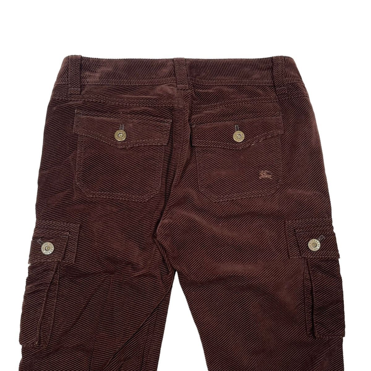 Burberry Burberry Corduroy Cargo Archive Beige Short Pants Size US 27 - 4 Thumbnail