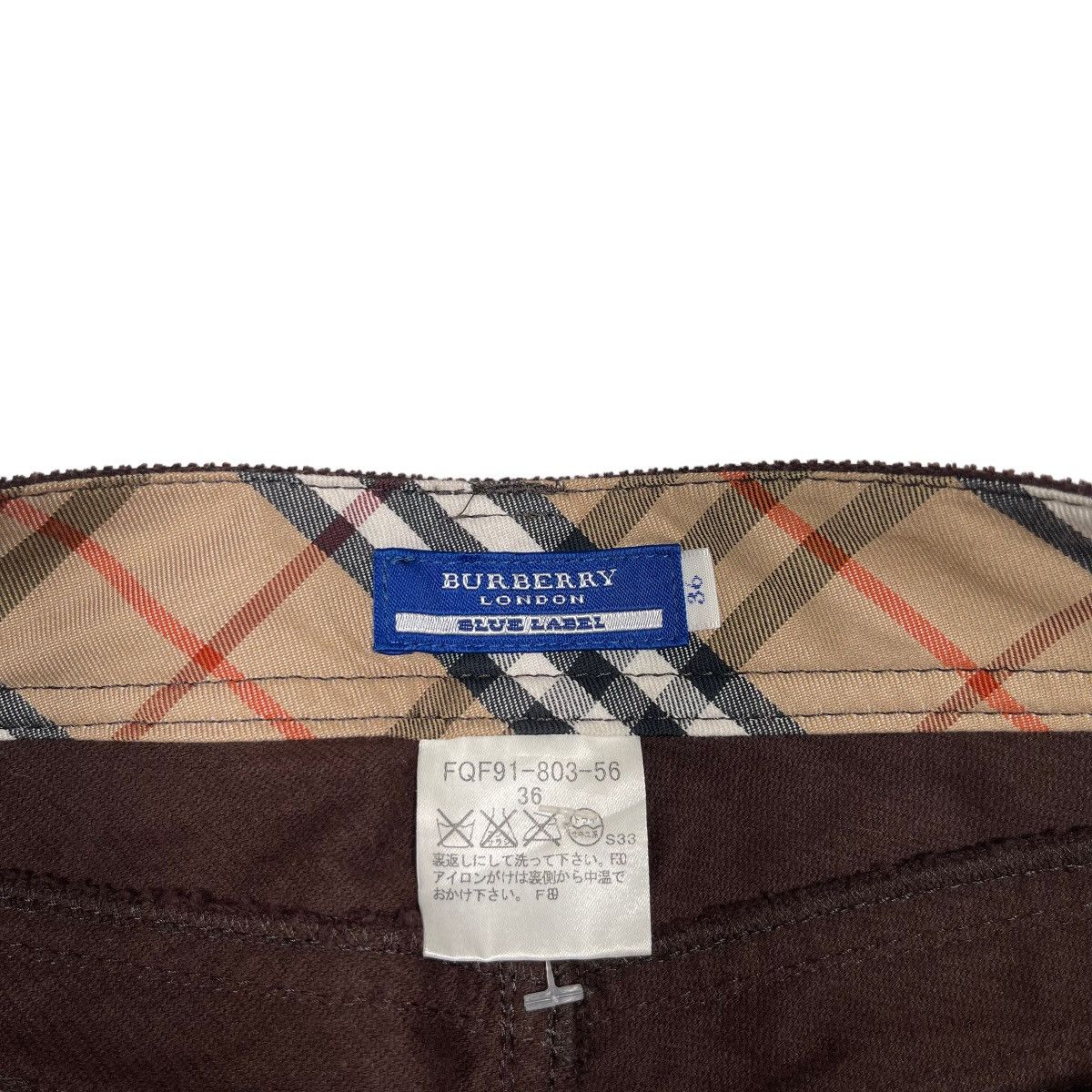 Burberry Burberry Corduroy Cargo Archive Beige Short Pants Size US 27 - 6 Thumbnail