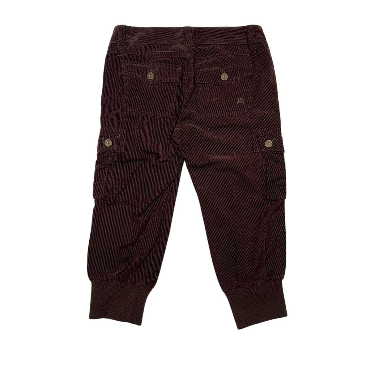 Burberry Burberry Corduroy Cargo Archive Beige Short Pants Size US 27 - 3 Thumbnail
