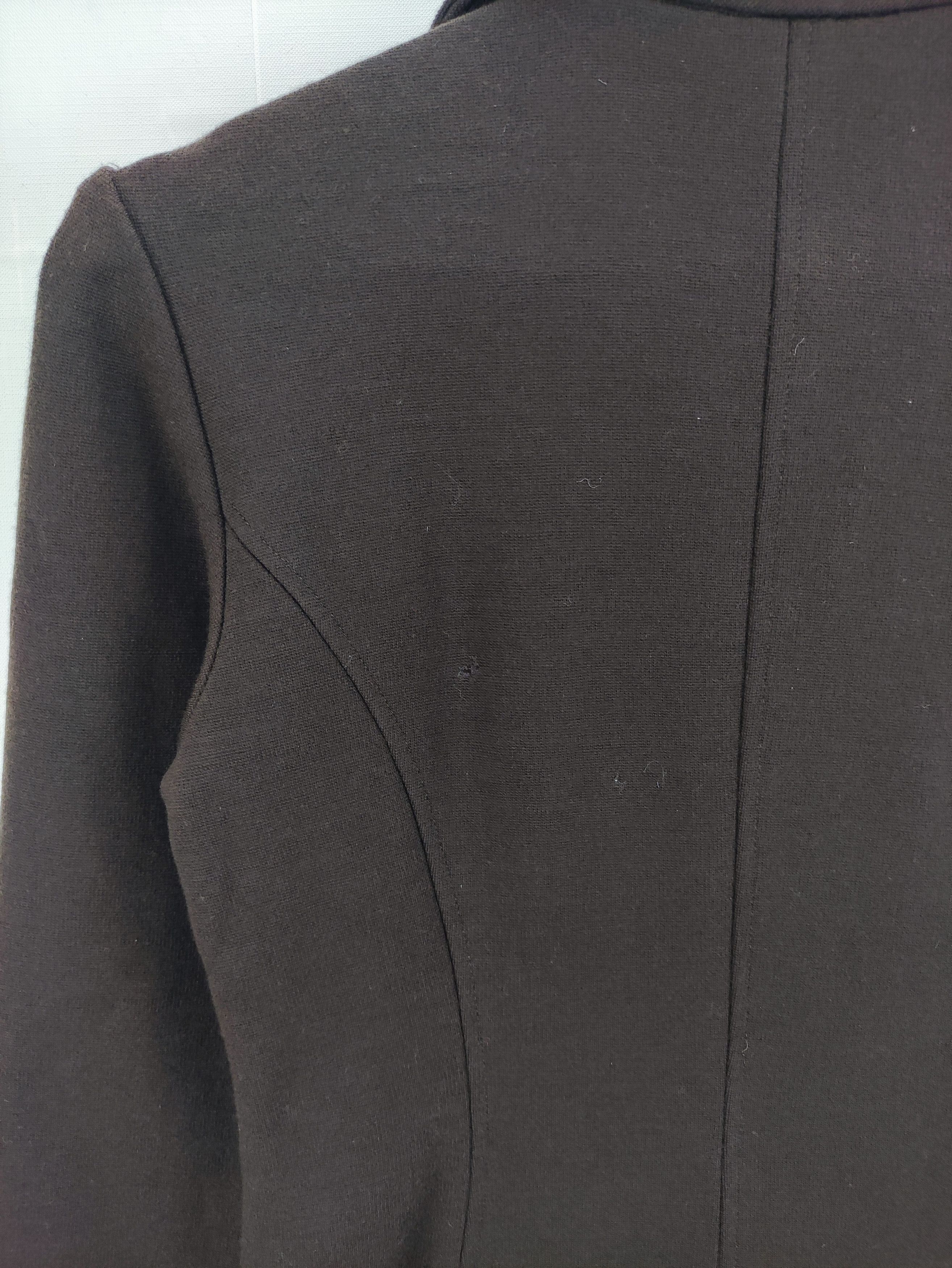 Balenciaga Balenciaga La Mode Charcoal Pantsuit Zipper Jacket Size XS / US 0-2 / IT 36-38 - 9 Thumbnail