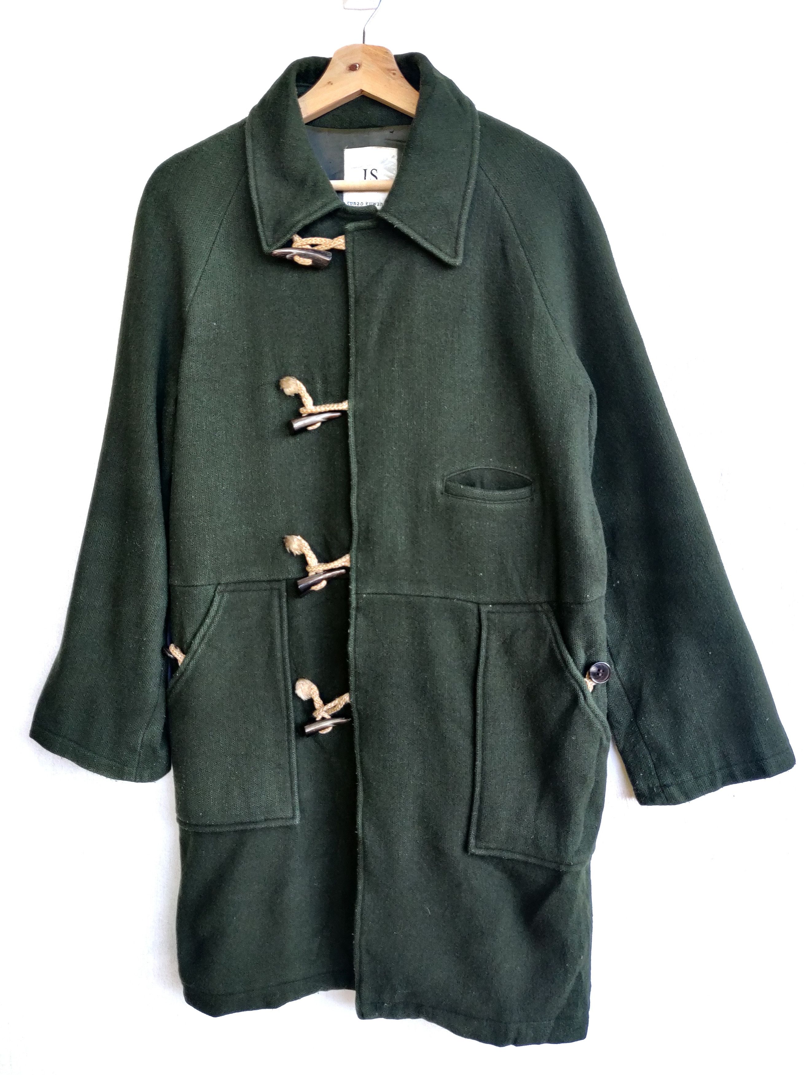 Issey Miyake SUNAO KUWAHARA Trench Coat Jacket Designer by ISSEY MIYAKE Size US M / EU 48-50 / 2 - 1 Thumbnail