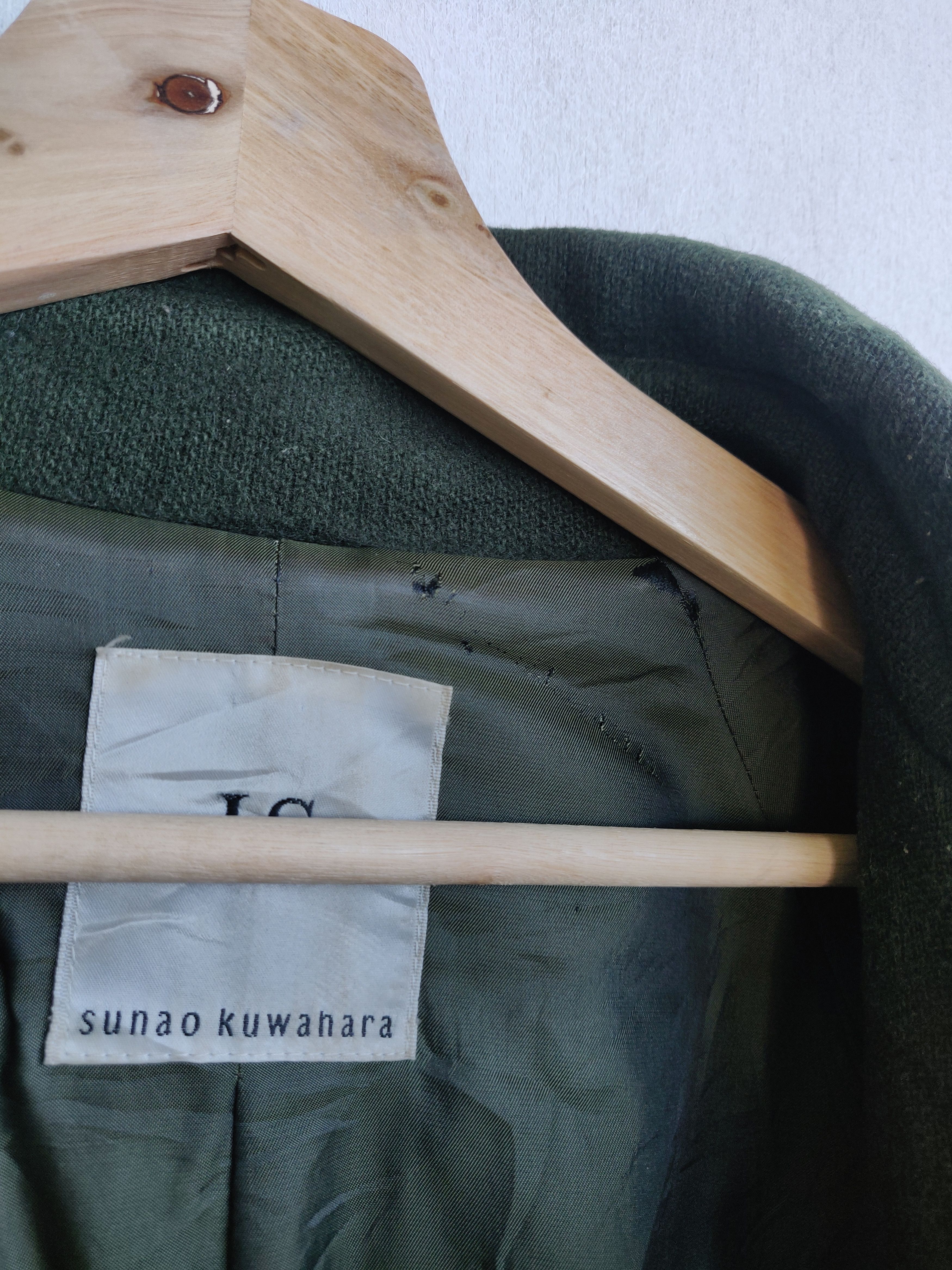 Issey Miyake SUNAO KUWAHARA Trench Coat Jacket Designer by ISSEY MIYAKE Size US M / EU 48-50 / 2 - 12 Thumbnail