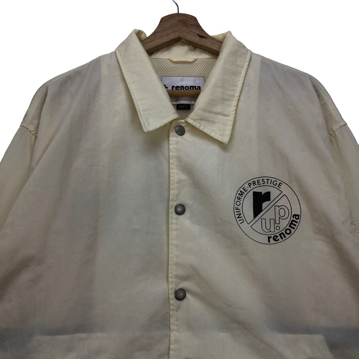 Renoma Vintage Renoma Center Big Logo Size US XL / EU 56 / 4 - 3 Thumbnail