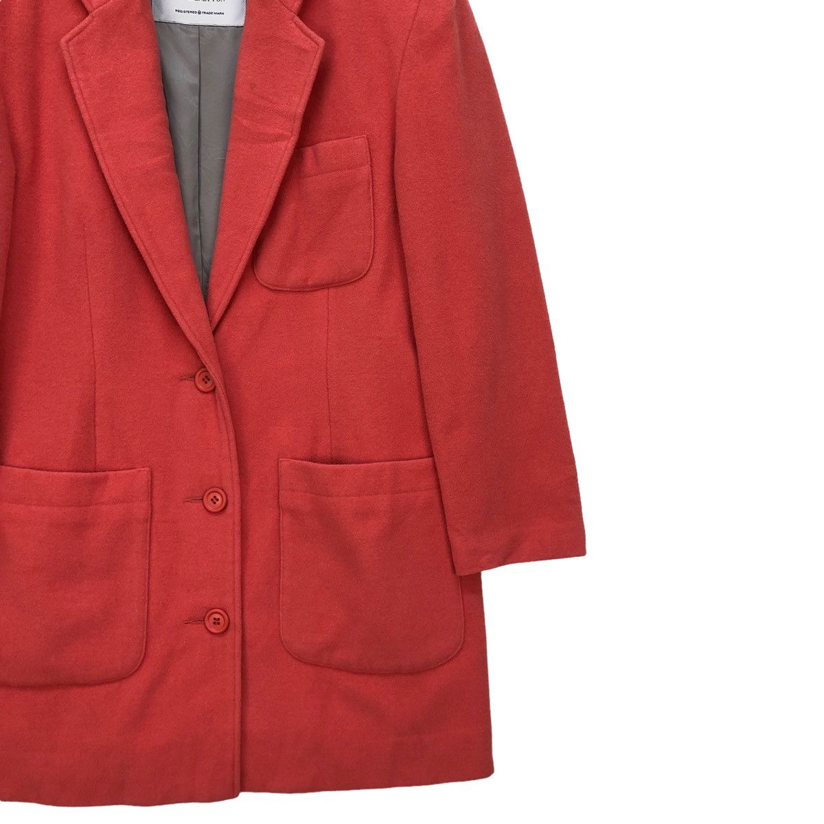 United Colors Of Benetton United Colours Beneton Single Breasted Medium Jacket Size M / US 6-8 / IT 42-44 - 5 Thumbnail