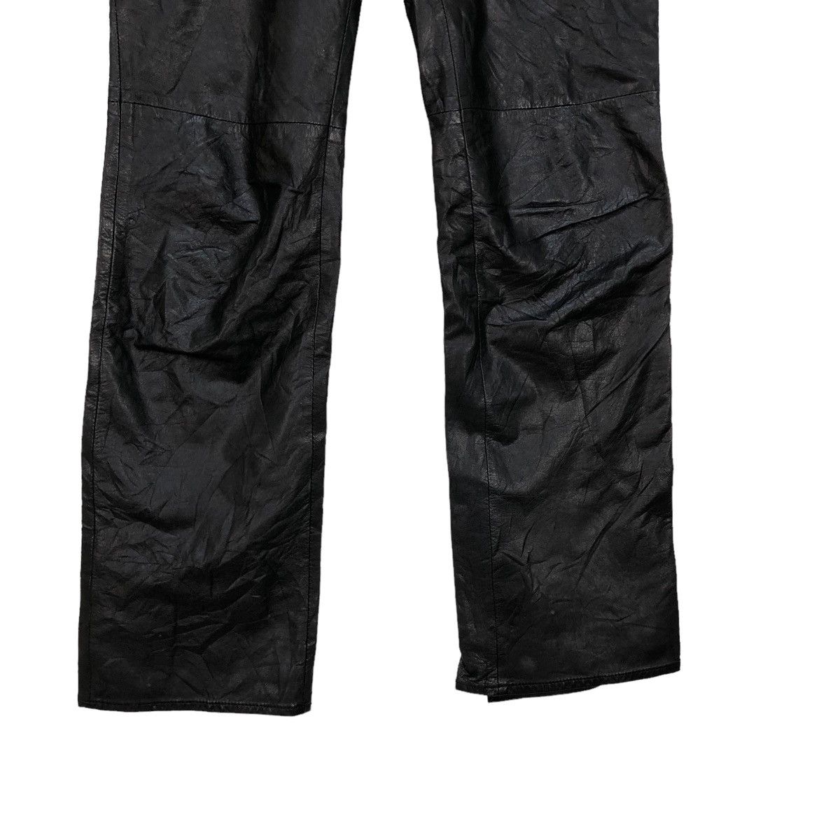 パンツ PAUL SMITH / cow leather pants Unused】Paul Smith Leather Pants / ✦Lined for easy wear