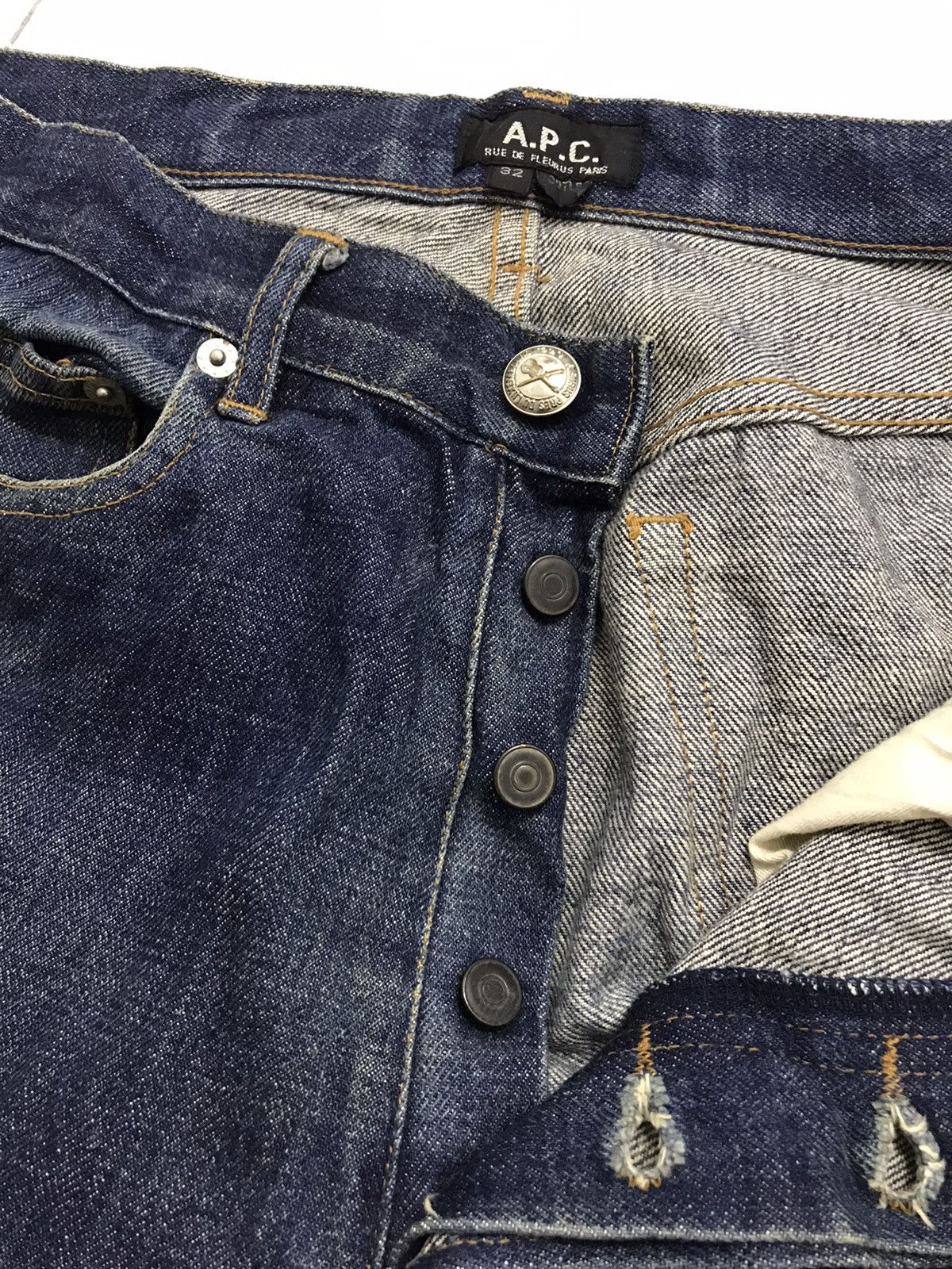 A.P.C. APC Selvedges Jeans Size US 31 - 5 Thumbnail