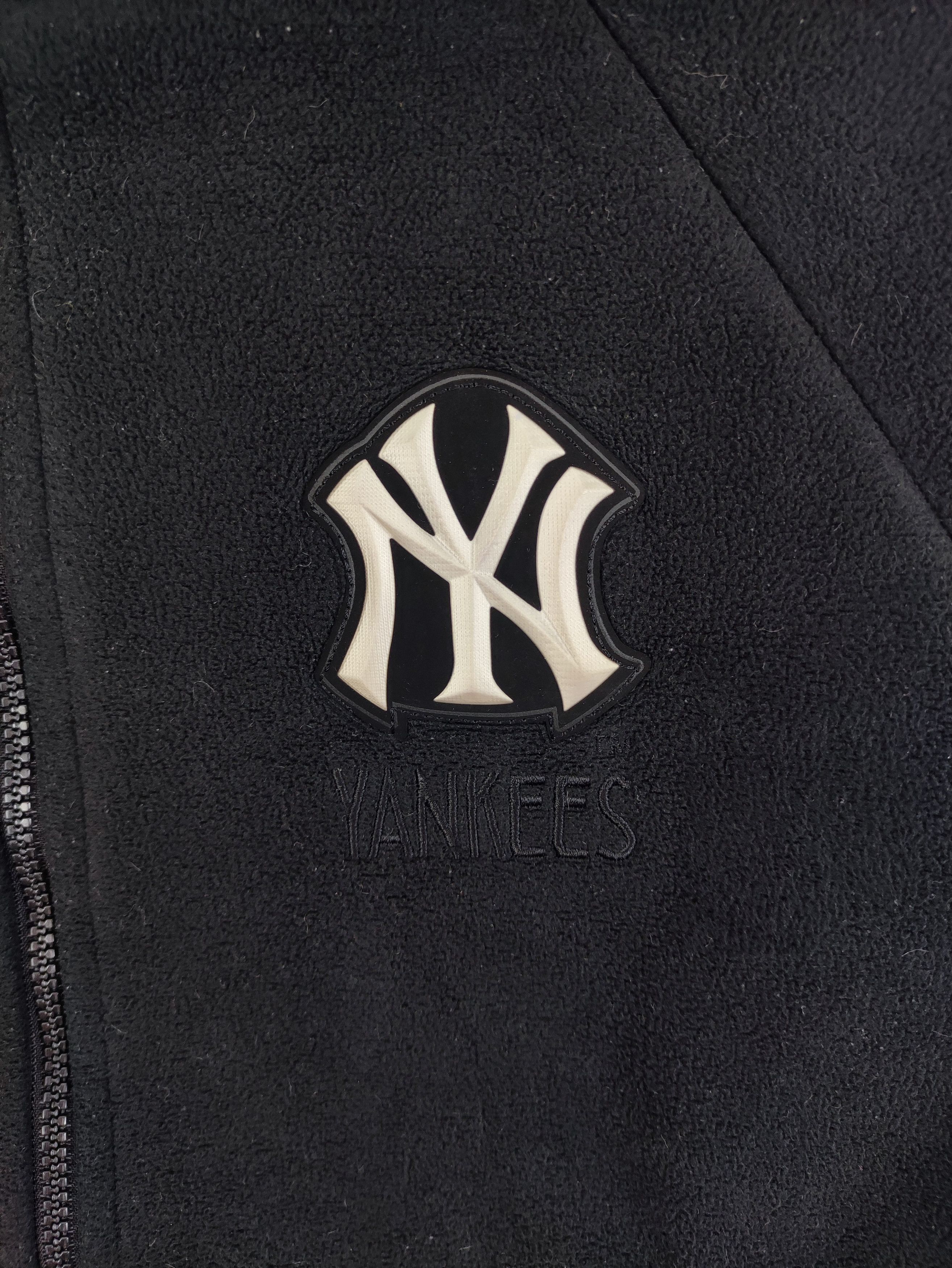 MLB Vintage Mlb New York Yankees Jacket Fleece Hoodie Size US M / EU 48-50 / 2 - 2 Thumbnail