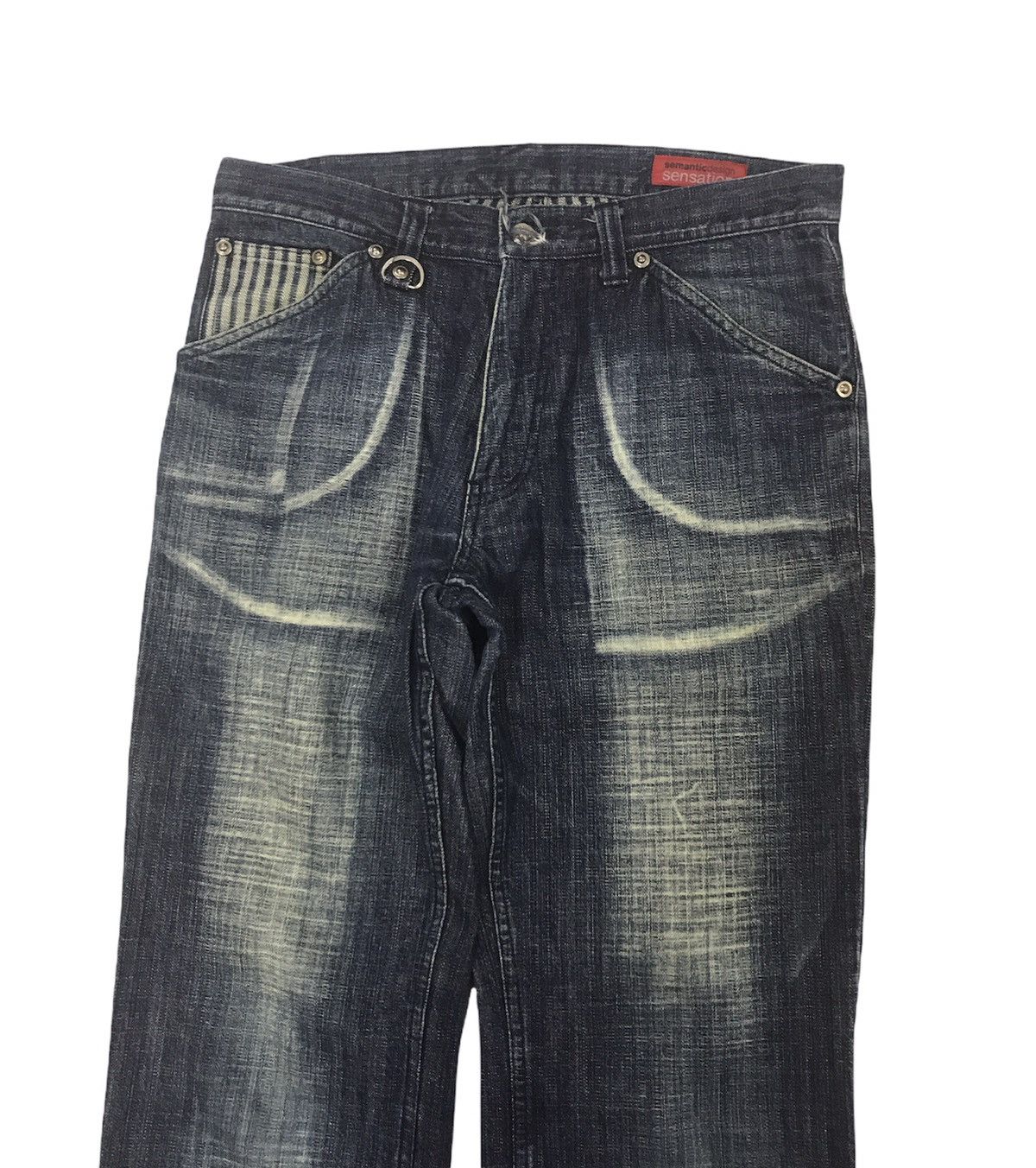 Indigo × Japanese Brand Semantic Design Japan Sensation Jeans Indigo Size US 31 - 2 Thumbnail