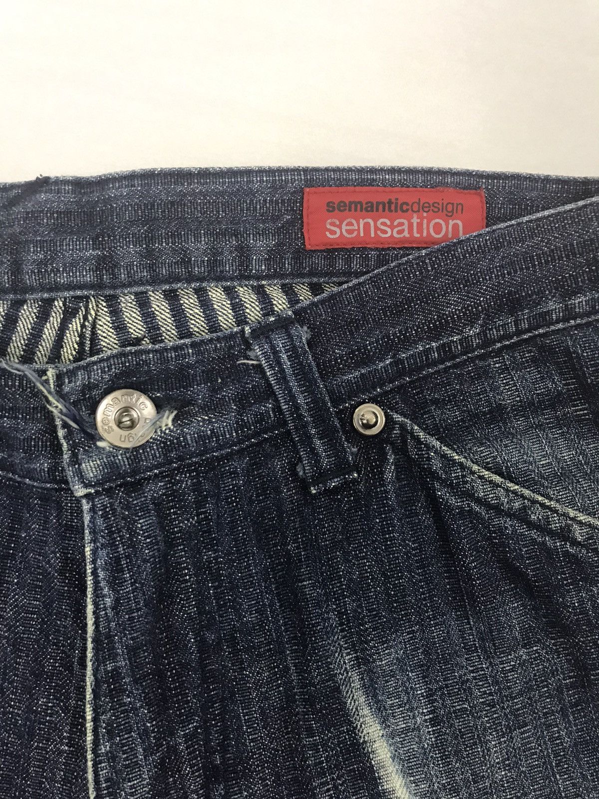 Indigo × Japanese Brand Semantic Design Japan Sensation Jeans Indigo Size US 31 - 5 Thumbnail