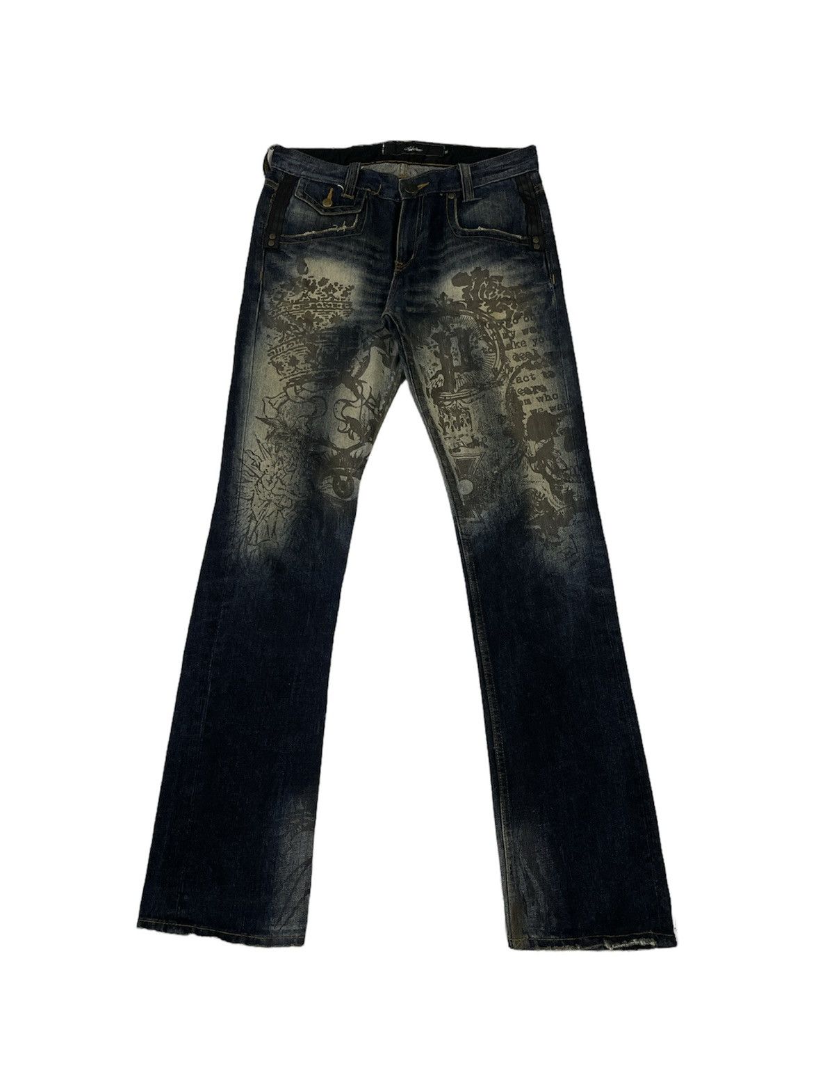 image of 20471120 x Ppfm Halation Japan Punk Jeans in Blue, Men's (Size 31)