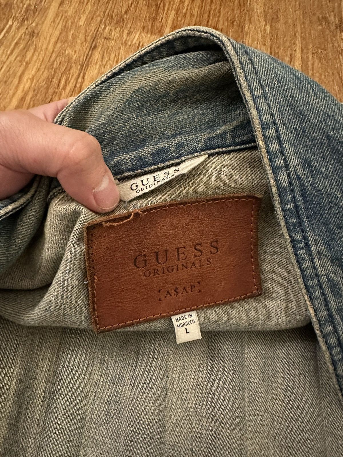 A$AP Rocky × Guess Guess x ASAP Denim Jacket Size US L / EU 52-54 / 3 - 6 Thumbnail
