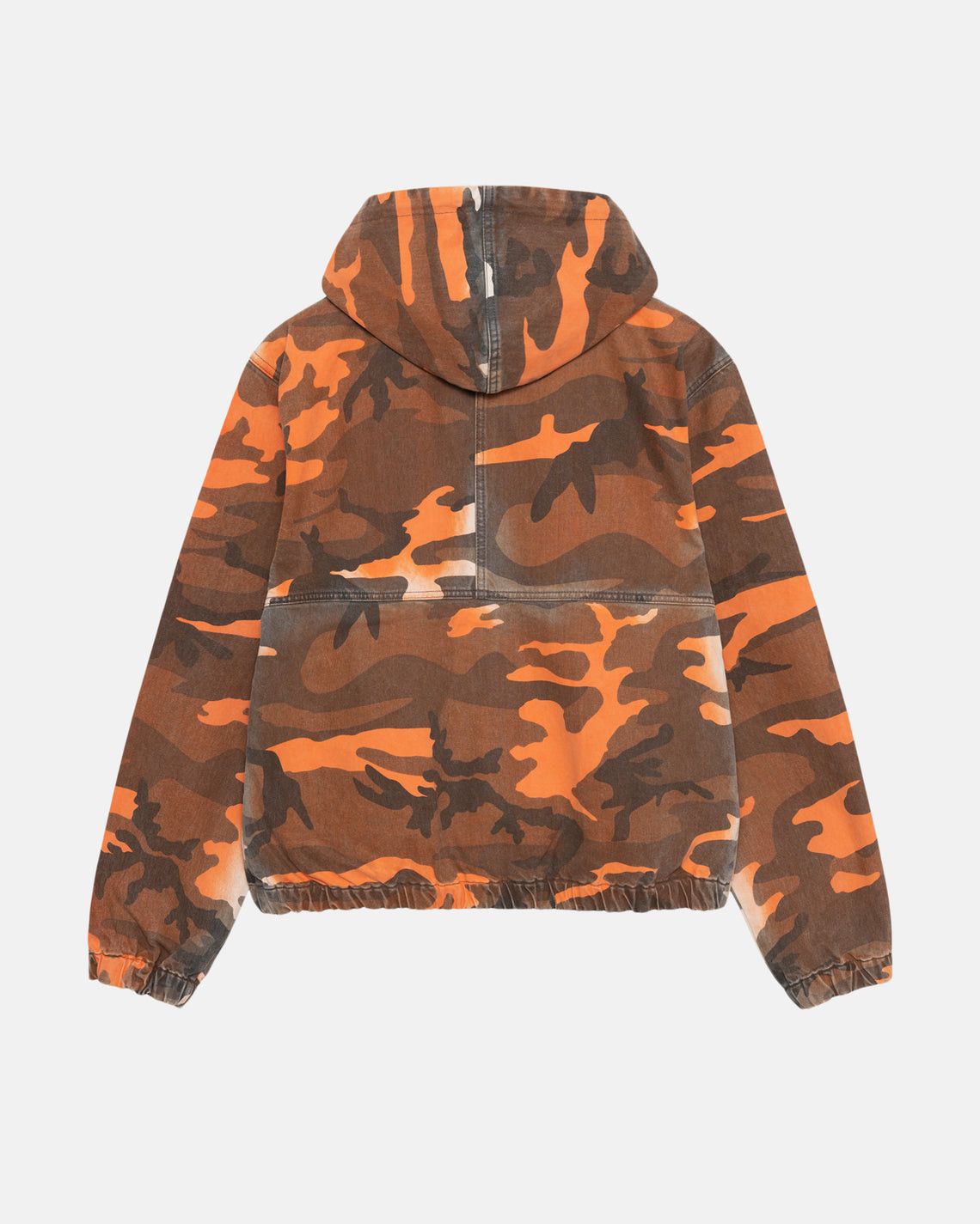 Stussy STUSSY SPRAY DYE HOODED WORK JACKET | Grailed